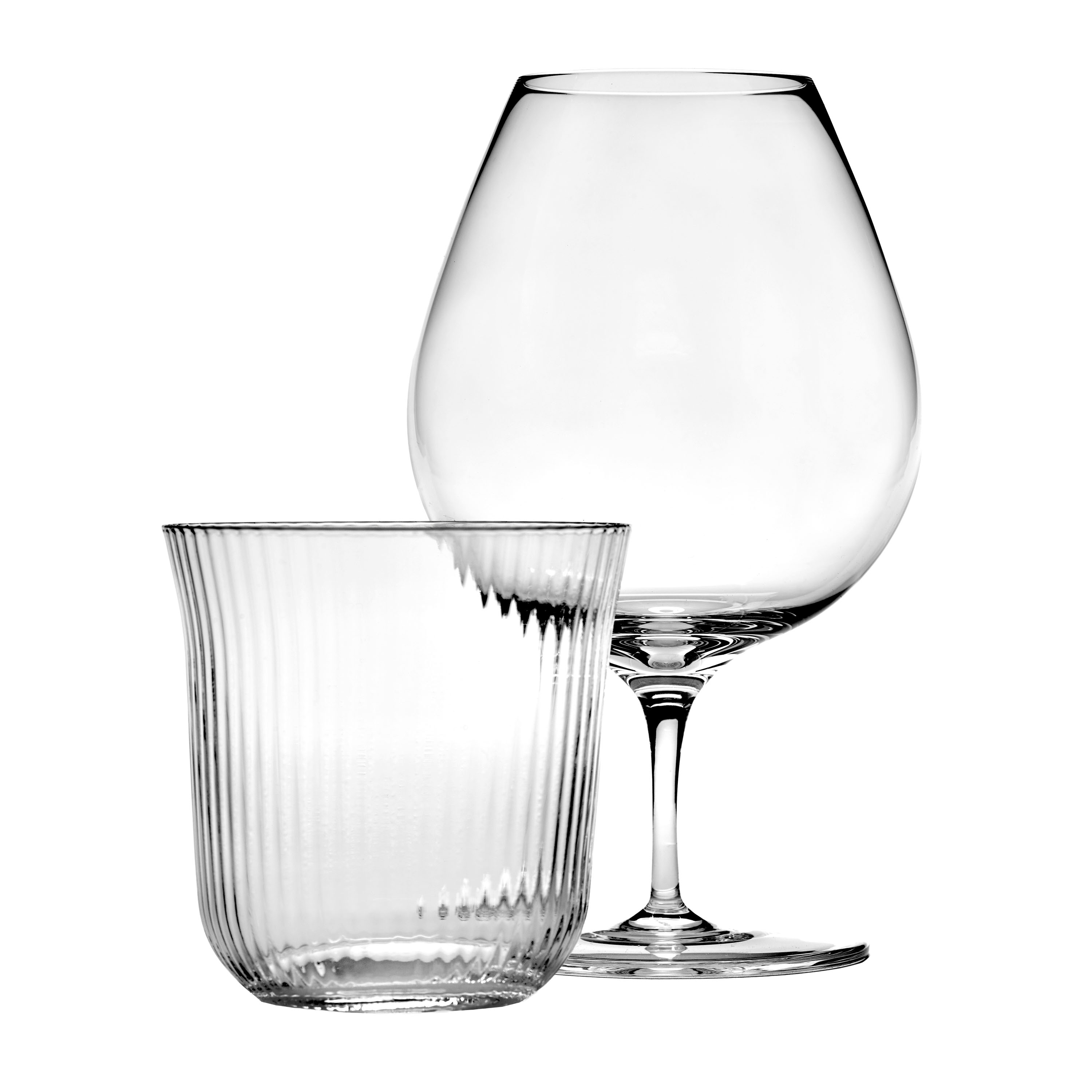 Serax Inku Tumblerglas Transparent 4-pack