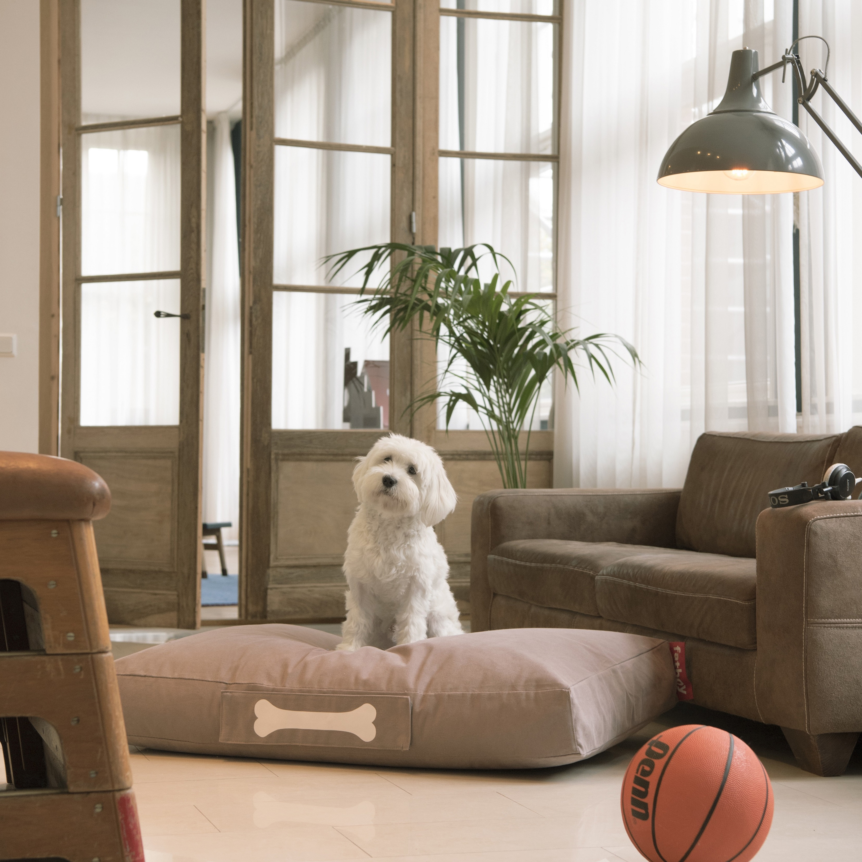 Fatboy Doggielounge Stonewashed Taupe 120 cm