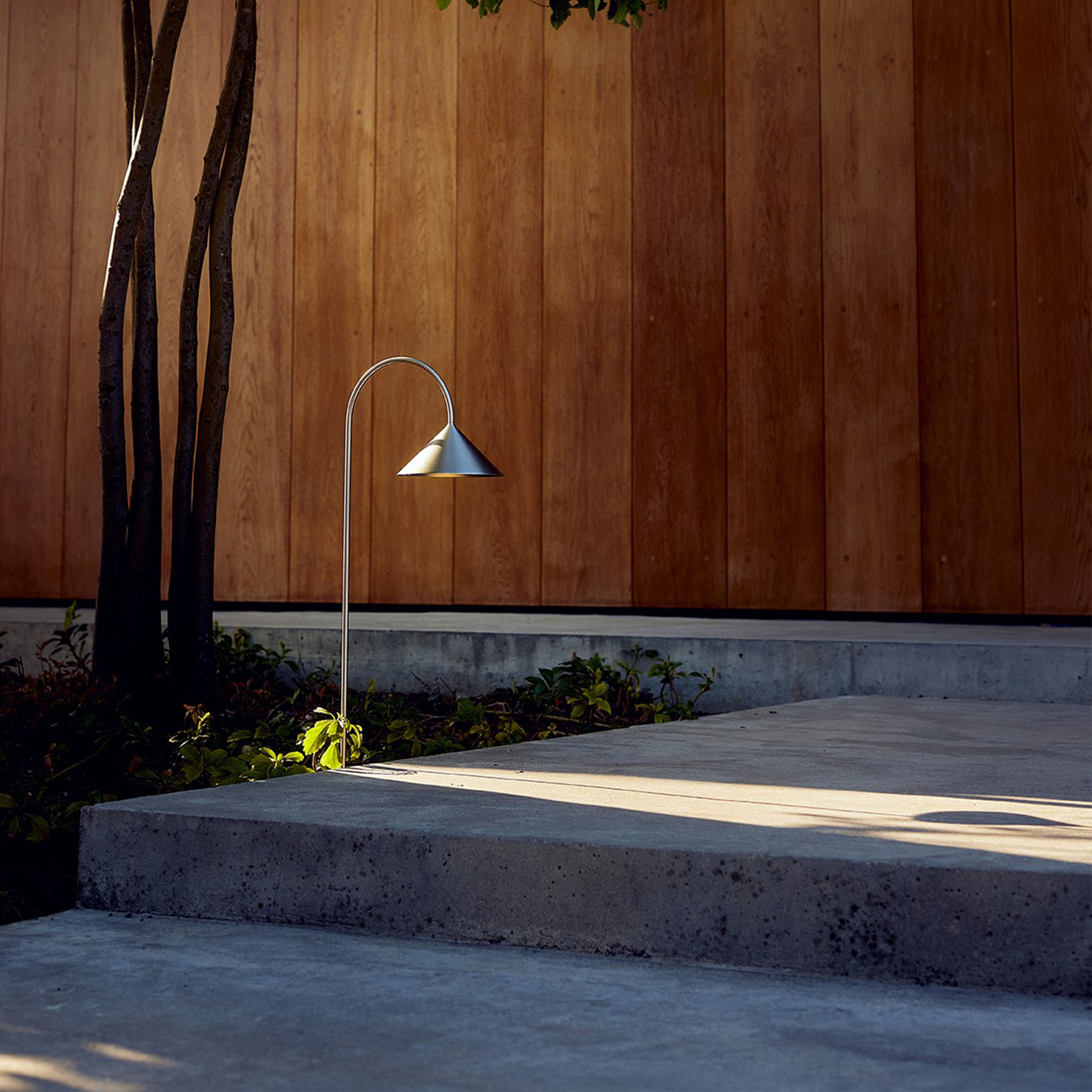 Frandsen Grasp Trädgårdslampa Brushed Aluminium 82cm