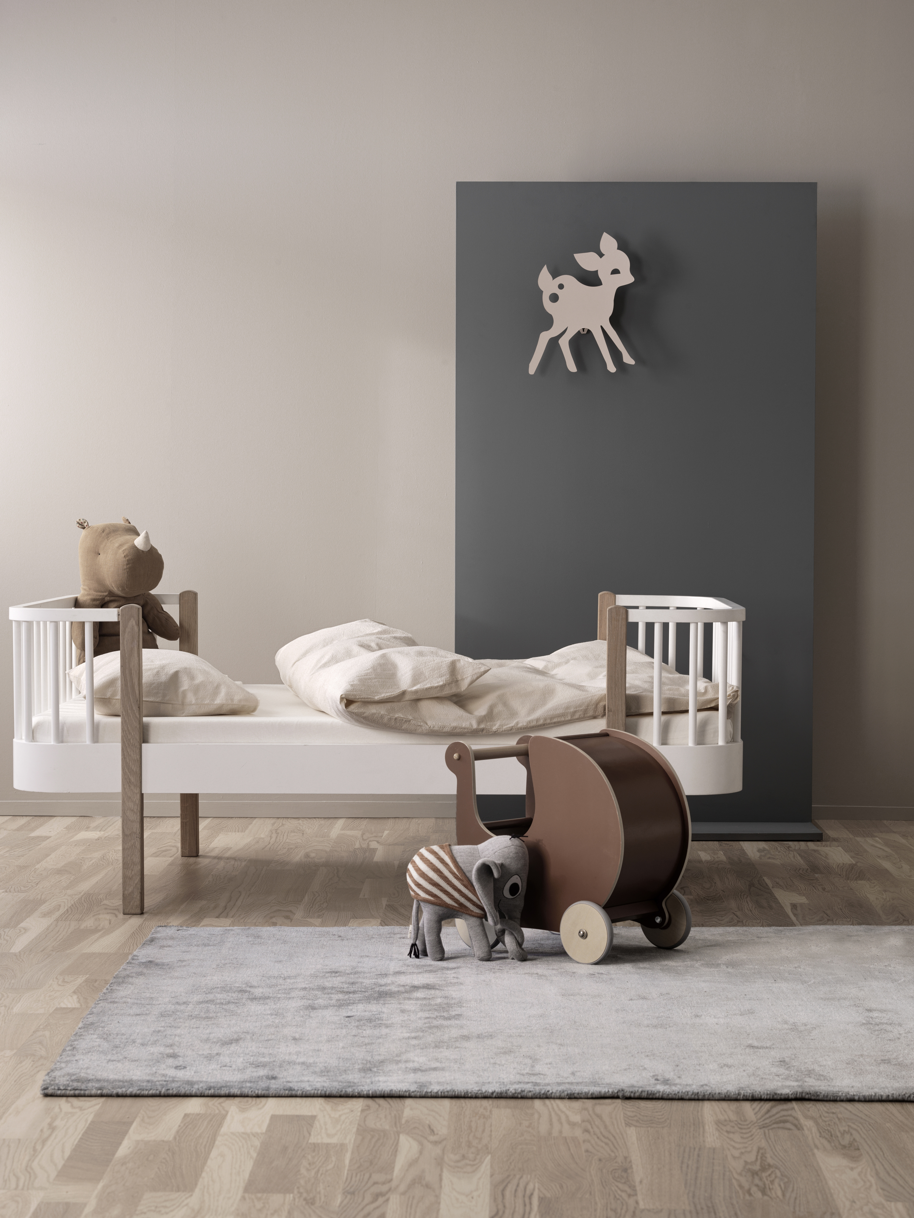 Høie Ara Lapsi Pussilakanasetti Kreppi Beige