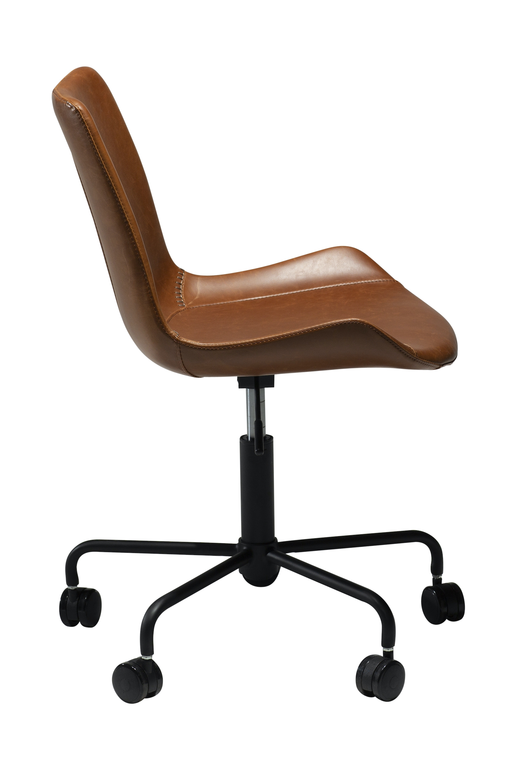 Dan Form Hype Kontorsstol Konstläder Ljusbrun