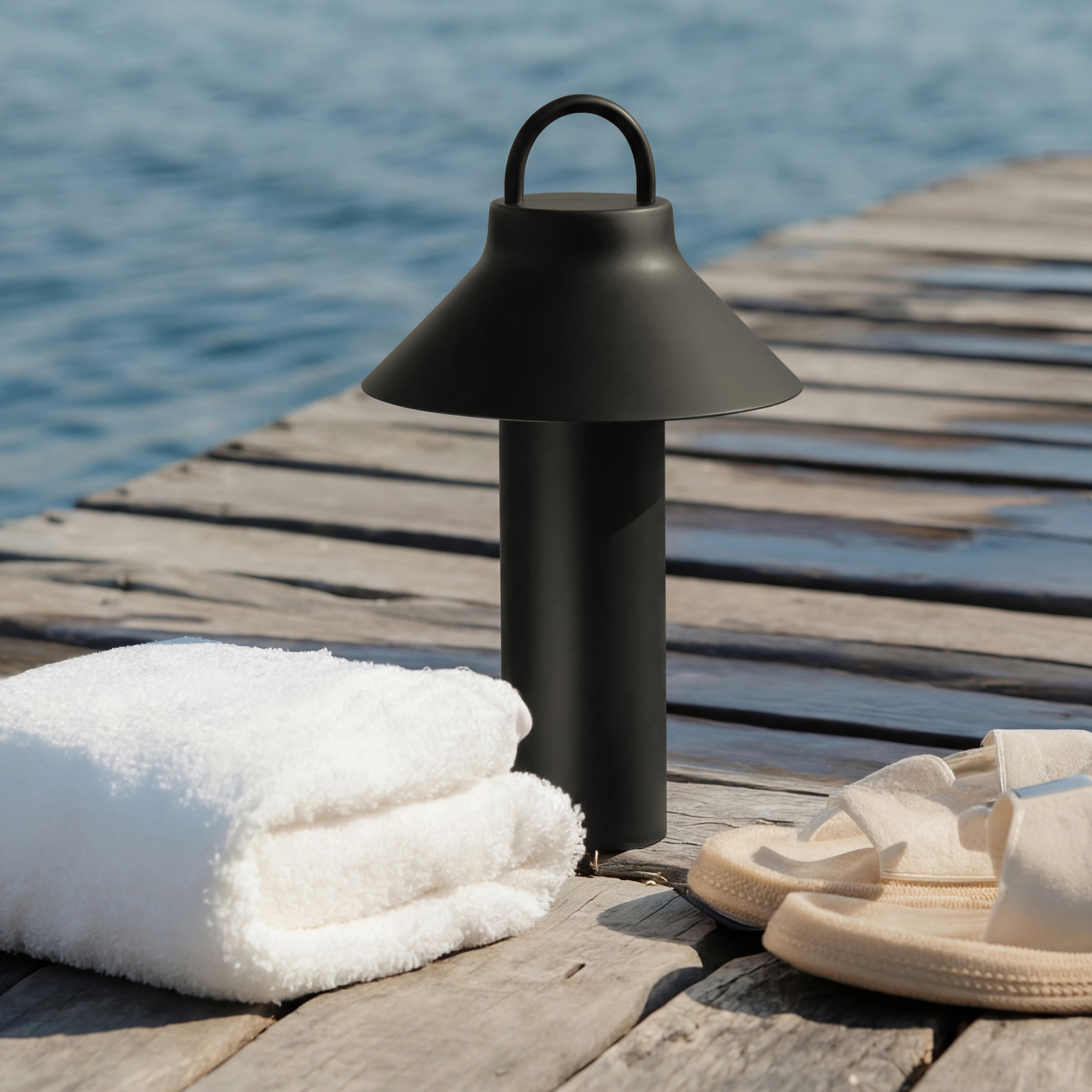 Novoform Moov Tragbare Tischleuchte Dark Anthracite