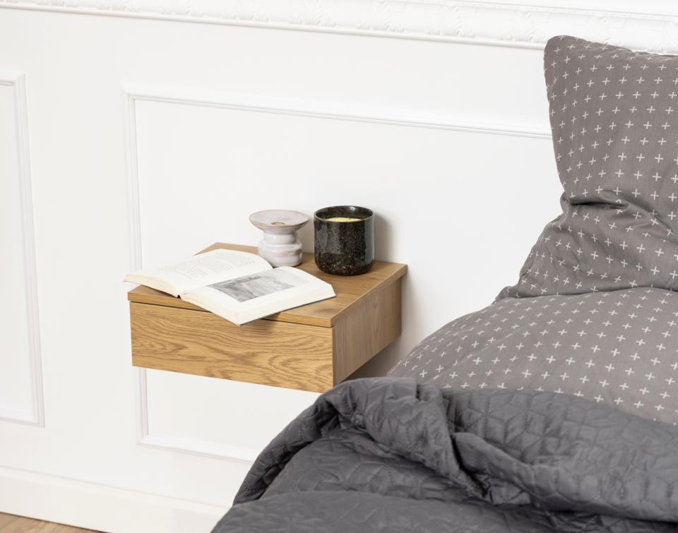 Nordic Home Aurea Sängbord Ek 37cm