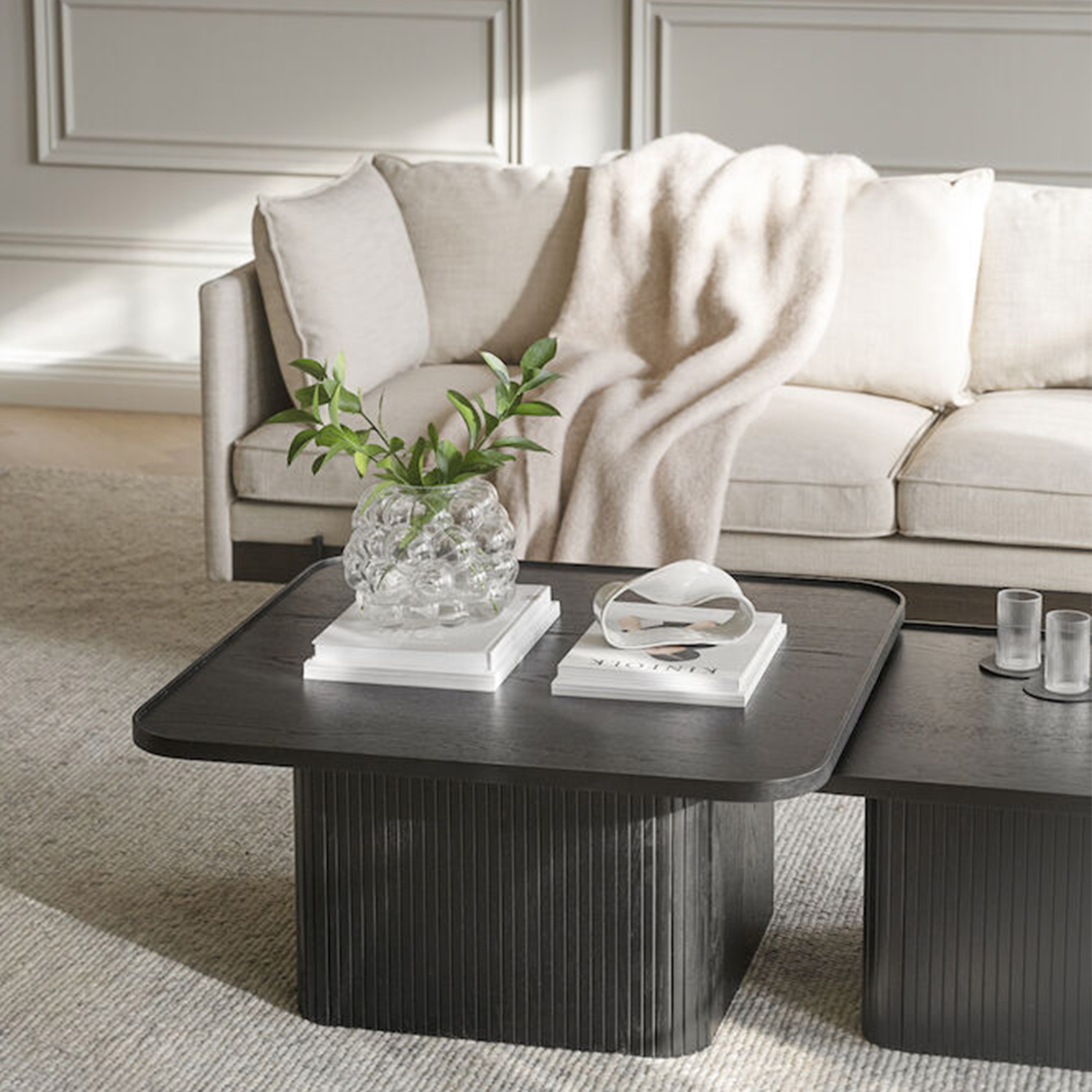 Rowico Home Sullivan Soffbord Svart 60x60