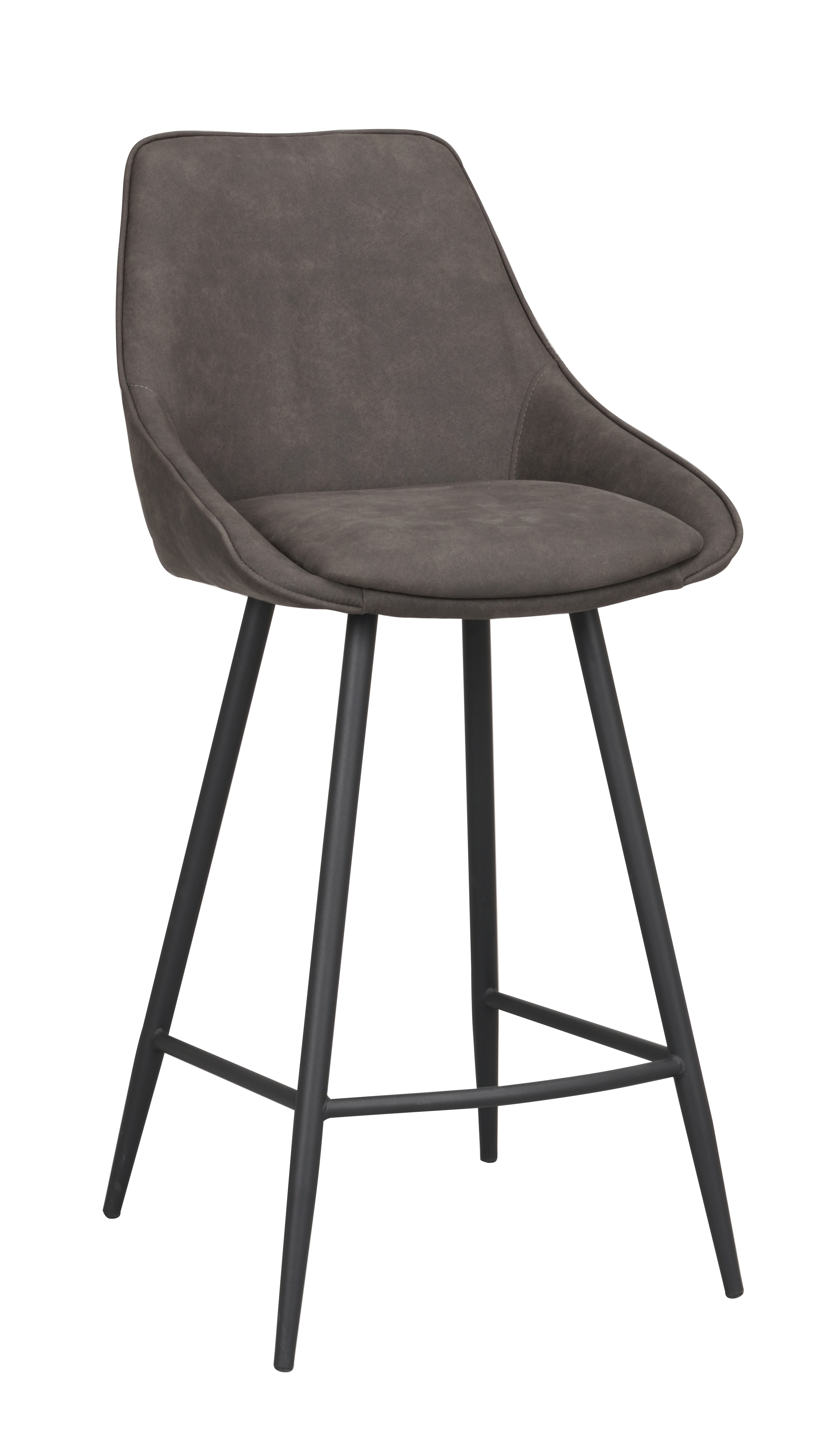 2-pack Rowico Home - Sierra Barstol Mörkgrå/Svart