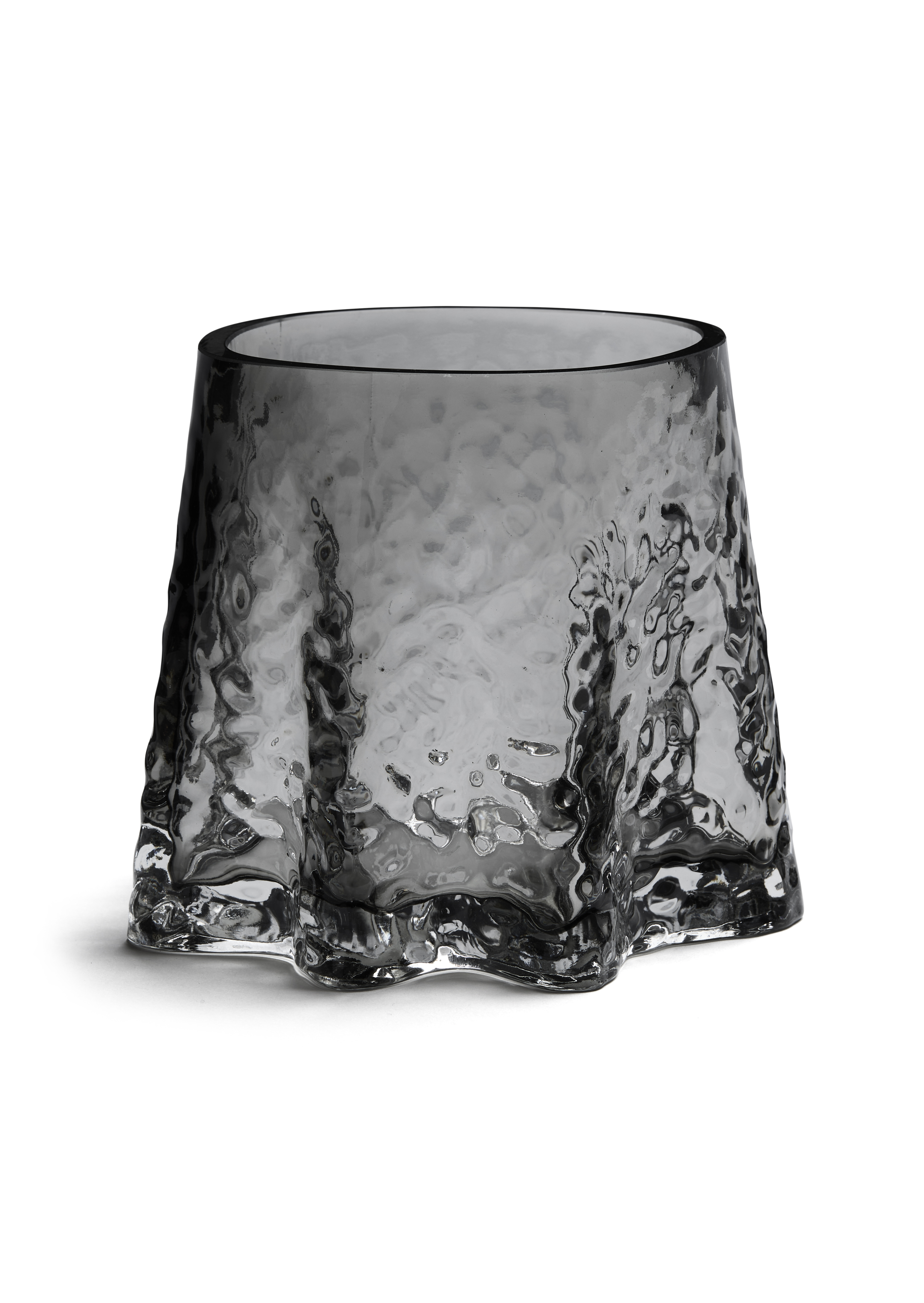 Cooee Design - Gry Windlicht Smoke Groß - Grau - Lichtlaternen