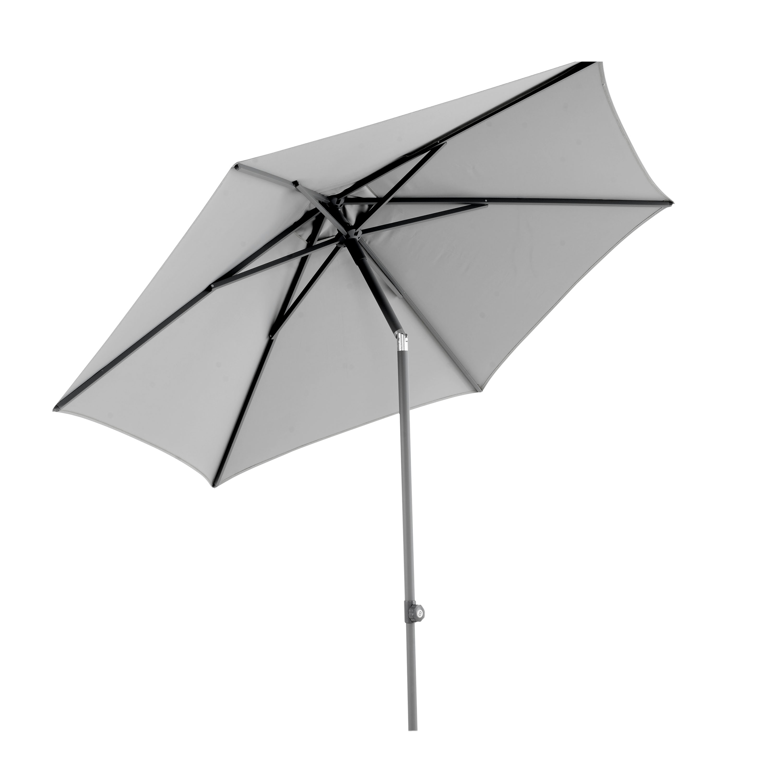 Brafab Poppi Parasoll Antracit/grå Ø250