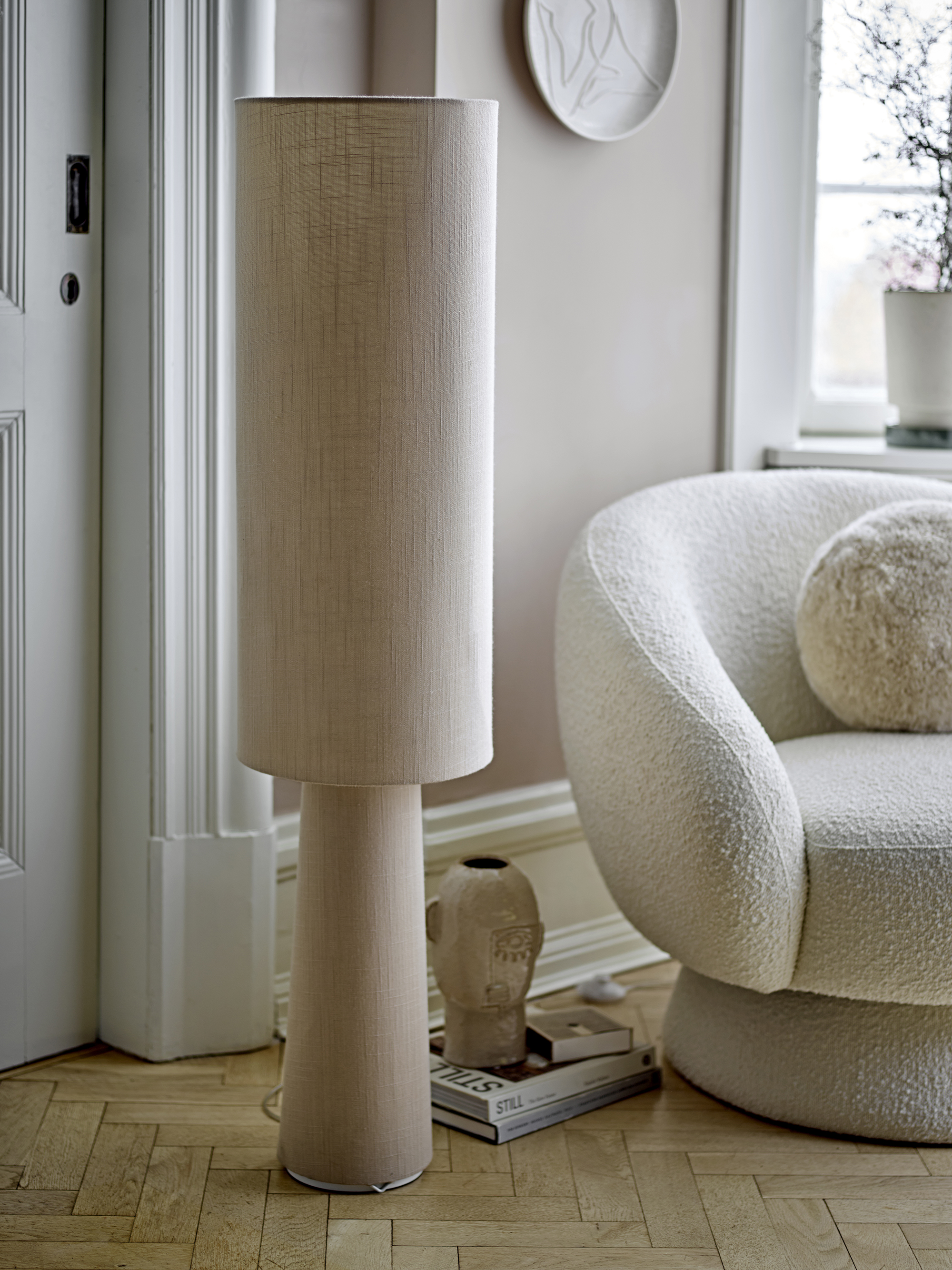 Bloomingville Emmie Golvlampa Nature 120cm