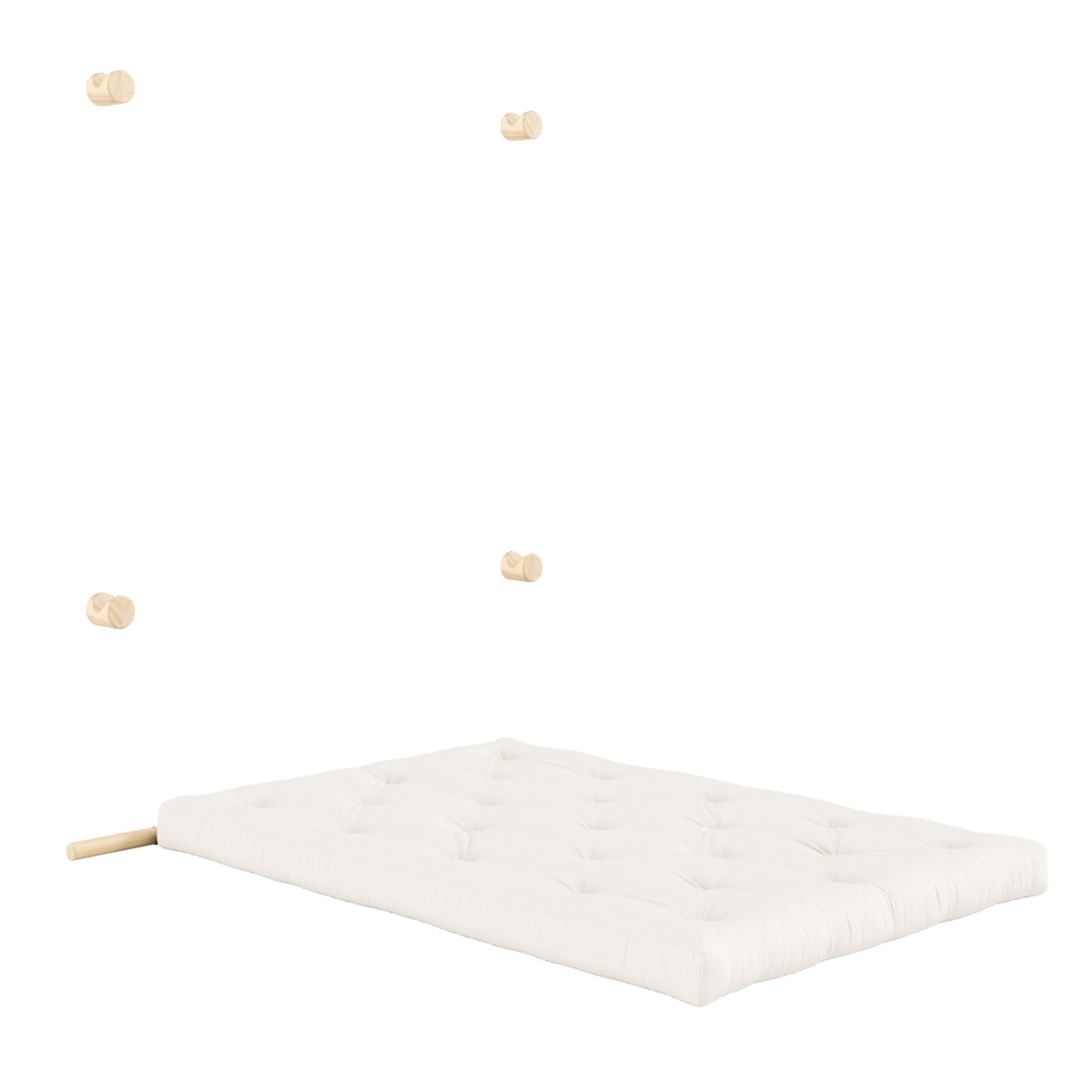 Karup Design Hooked Bäddsoffa Raw/Natural 135x200