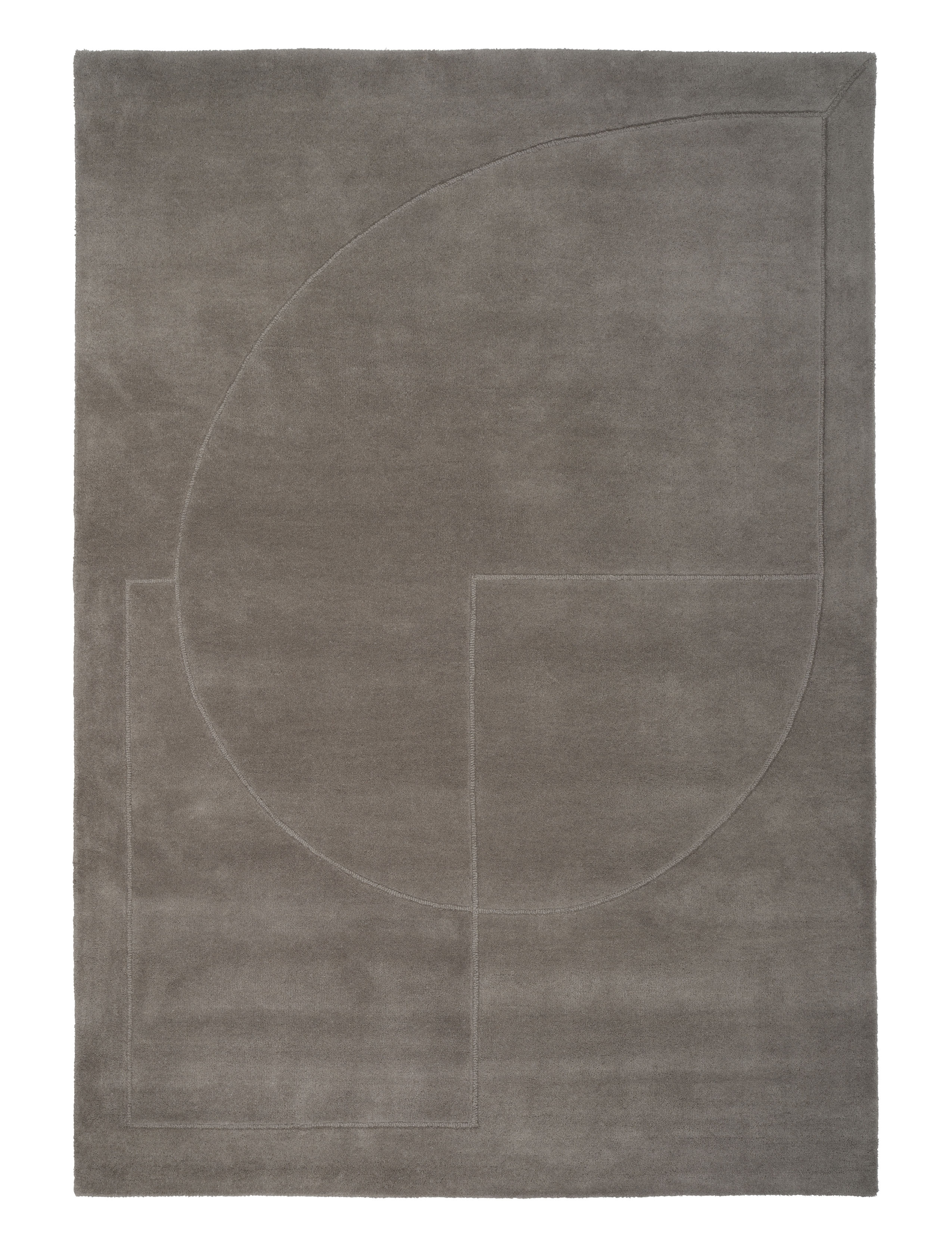 Linie Design - Lineal Poem Ullmatta Grey 170x240 - Grå