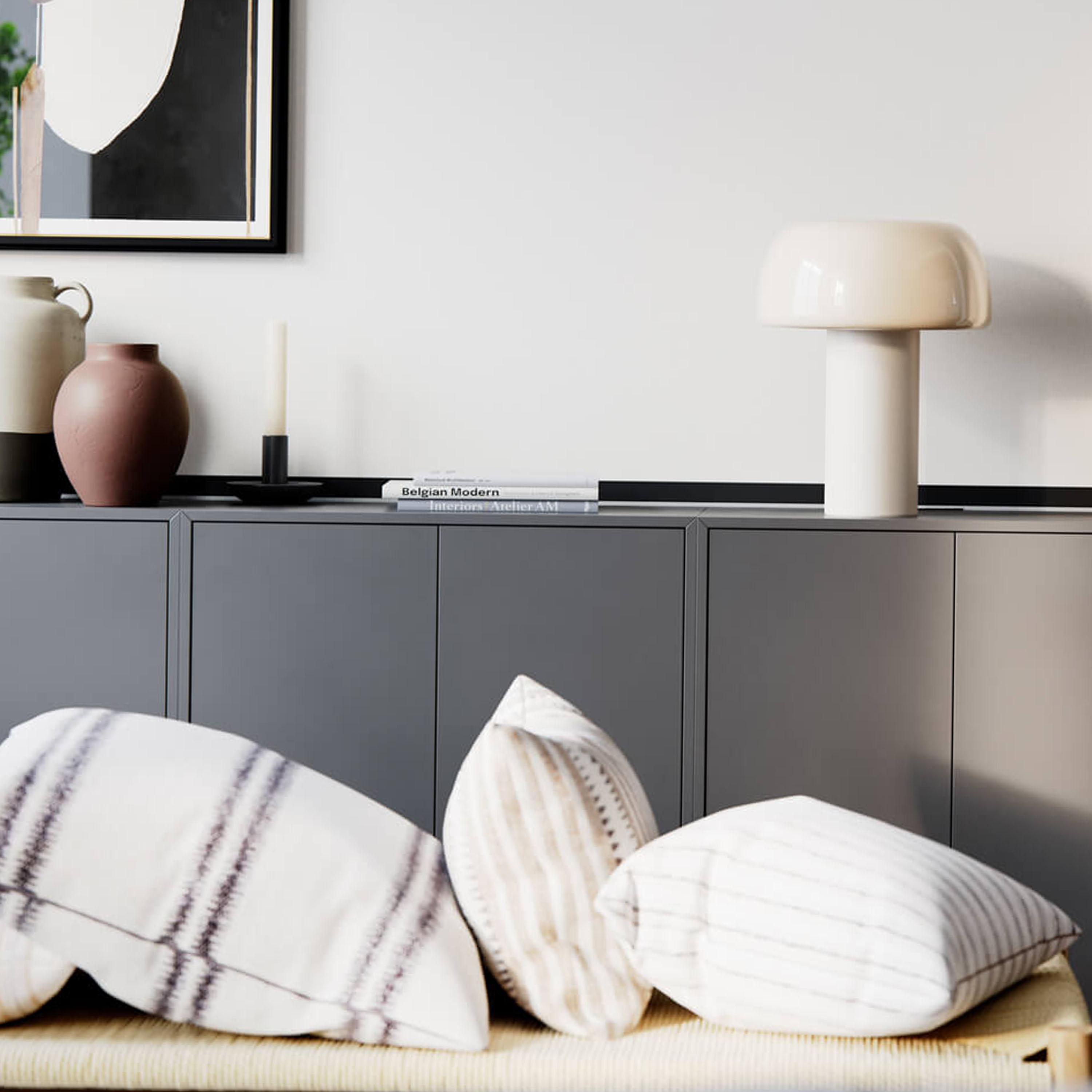 By Rydéns Lean on Me Bordslampa Beige