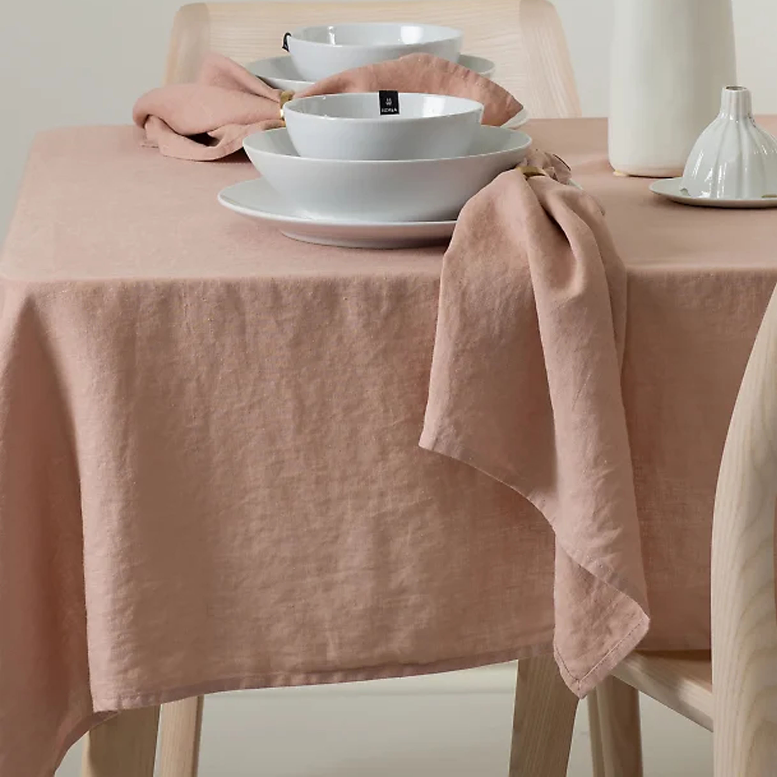 Himla Sunshine Linne Servett Nude 4-pack