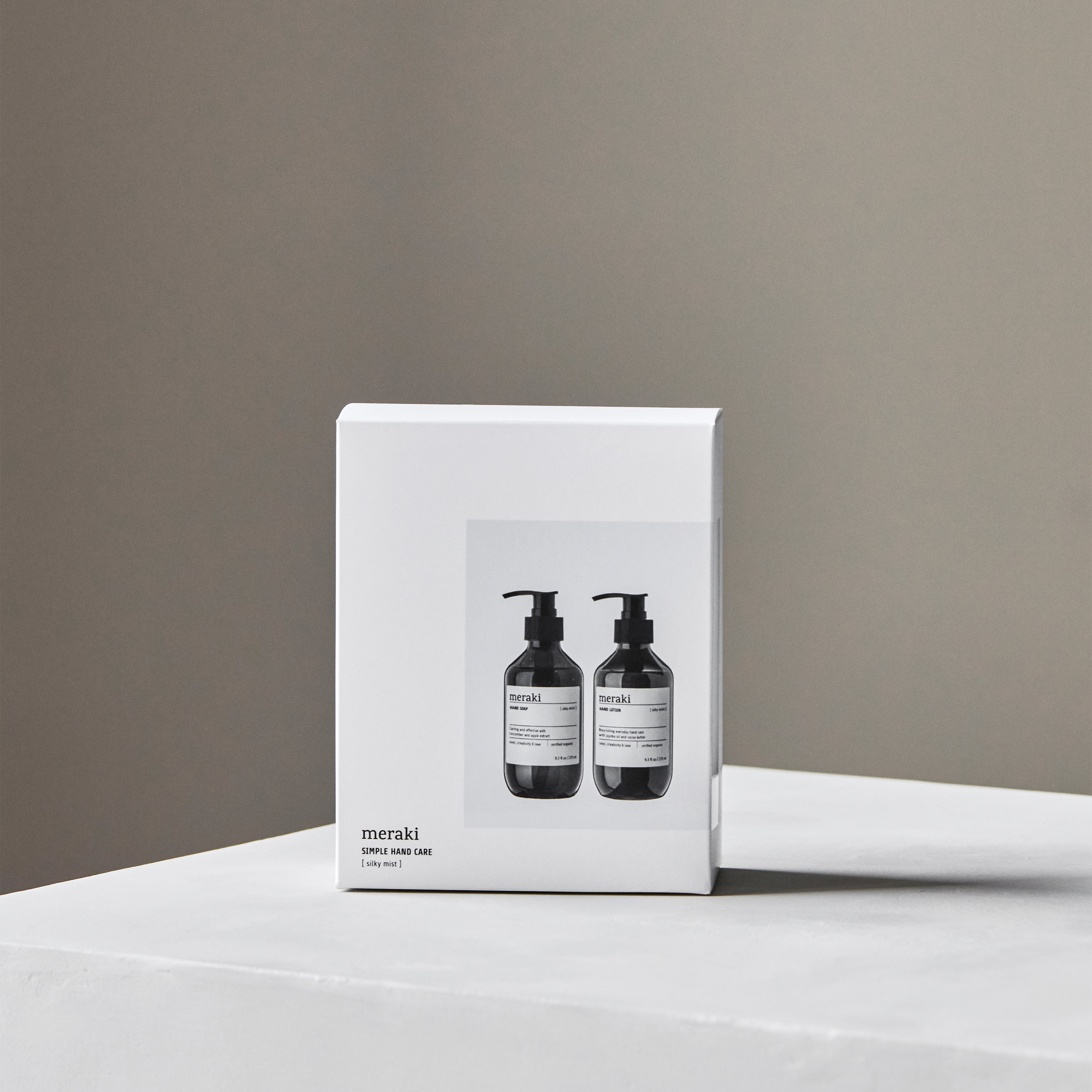 Meraki Presenttilahja Käsisaippua/Käsivoide Silky Mist 275 ml