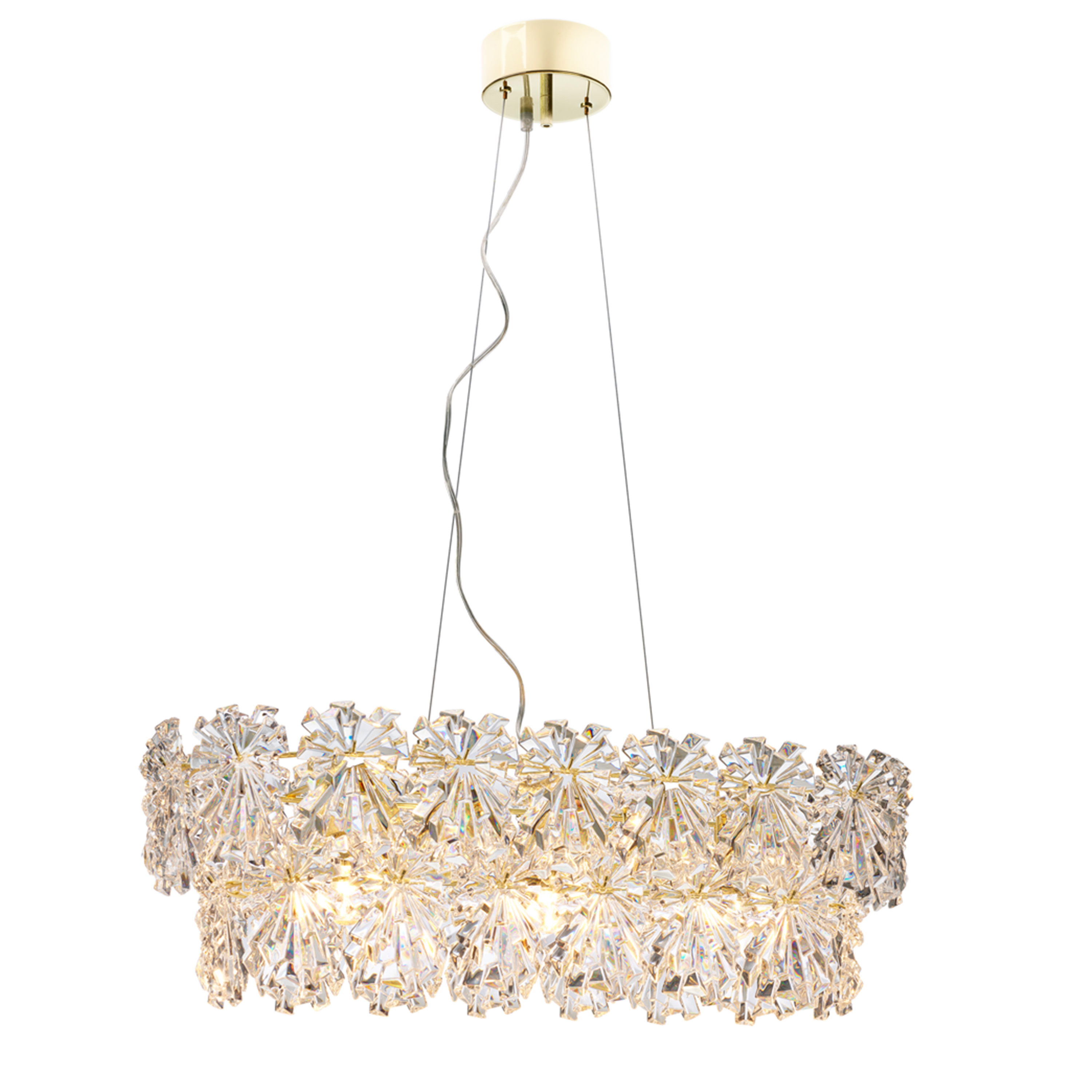 Lorraine Bar Taklampa Mässing