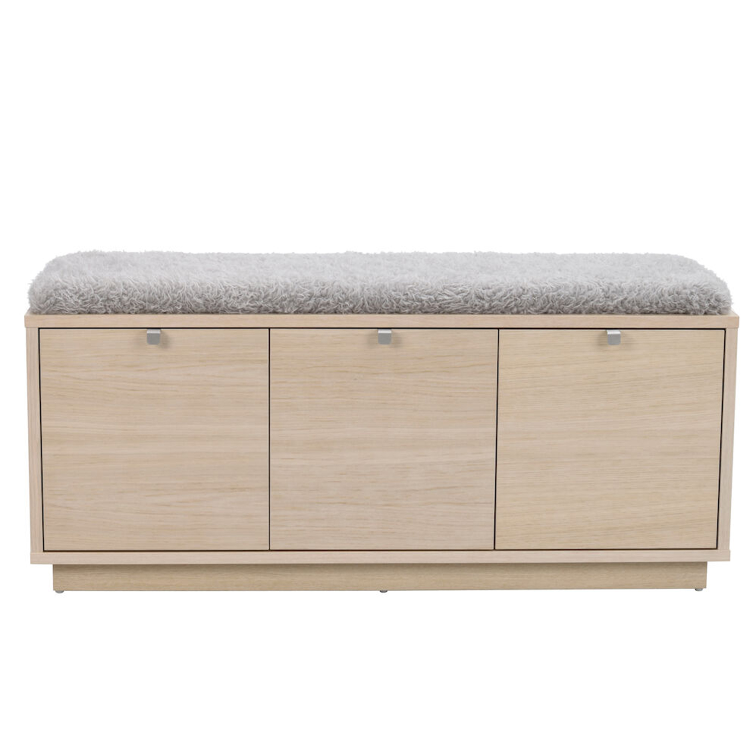 Rowico Home Confetti Bänk 3 Vitpigmenterad/Ljusgrå