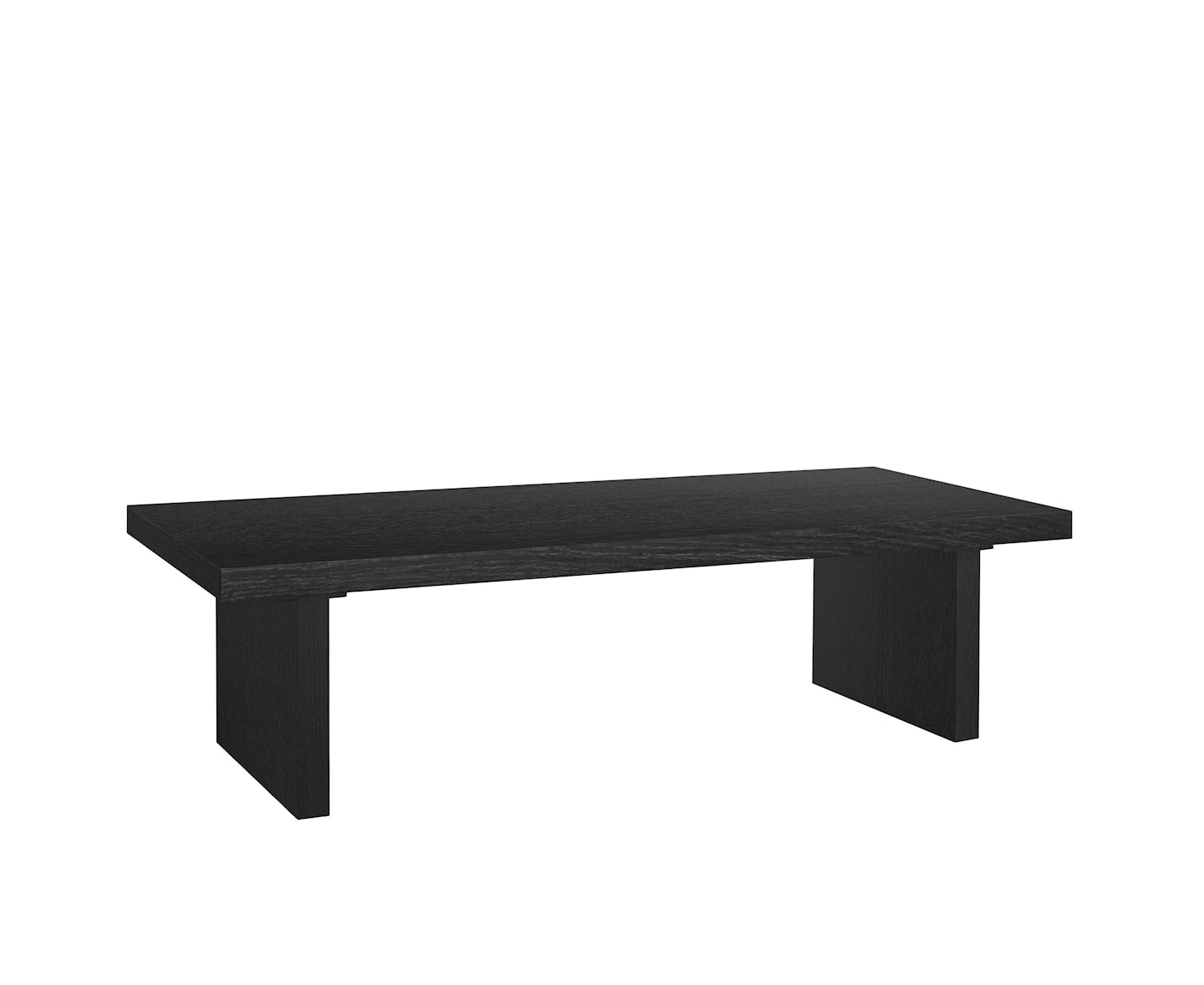 Kaia Sofabord Svartbeiset Eik 130cm