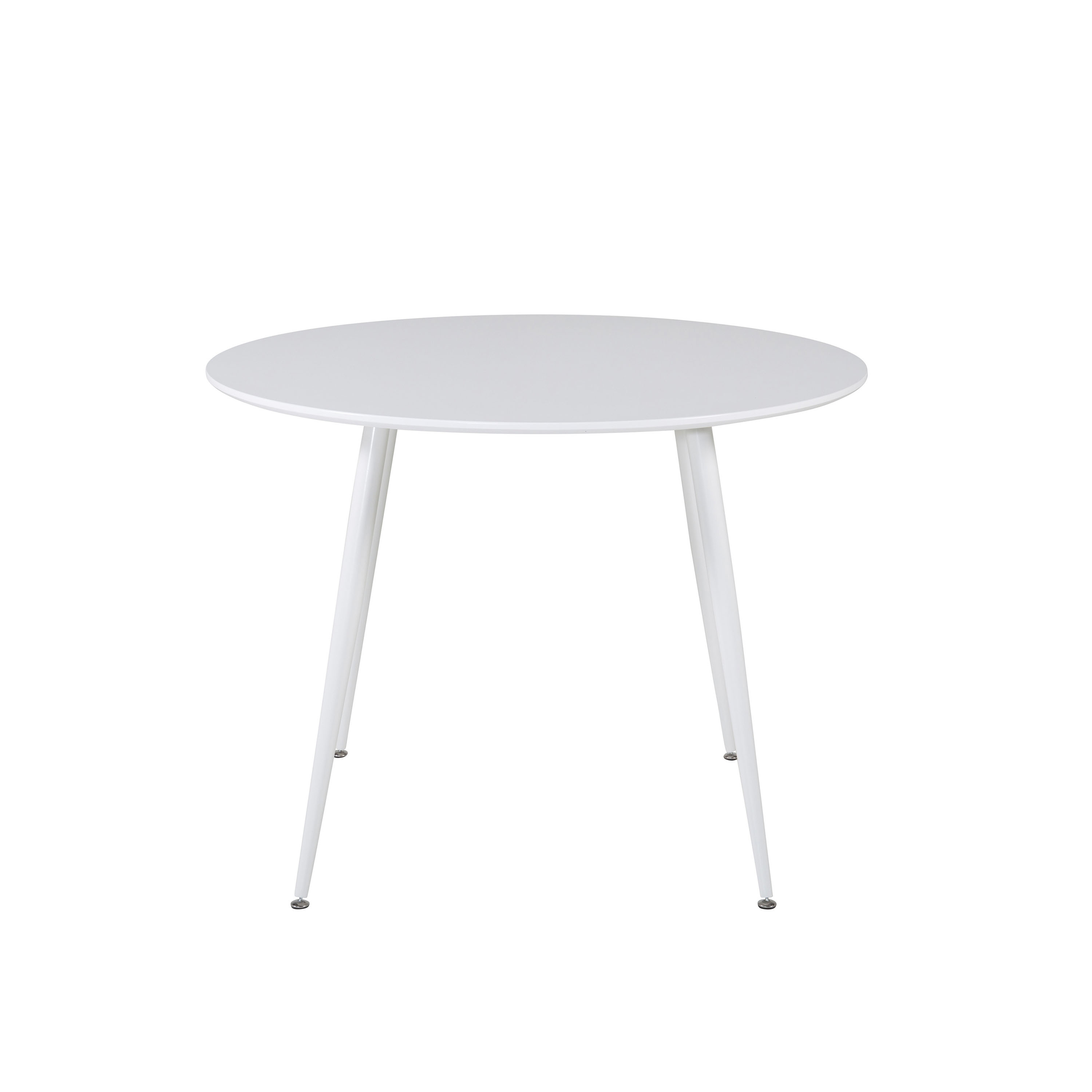 Plaza Matbord Vit Ø100