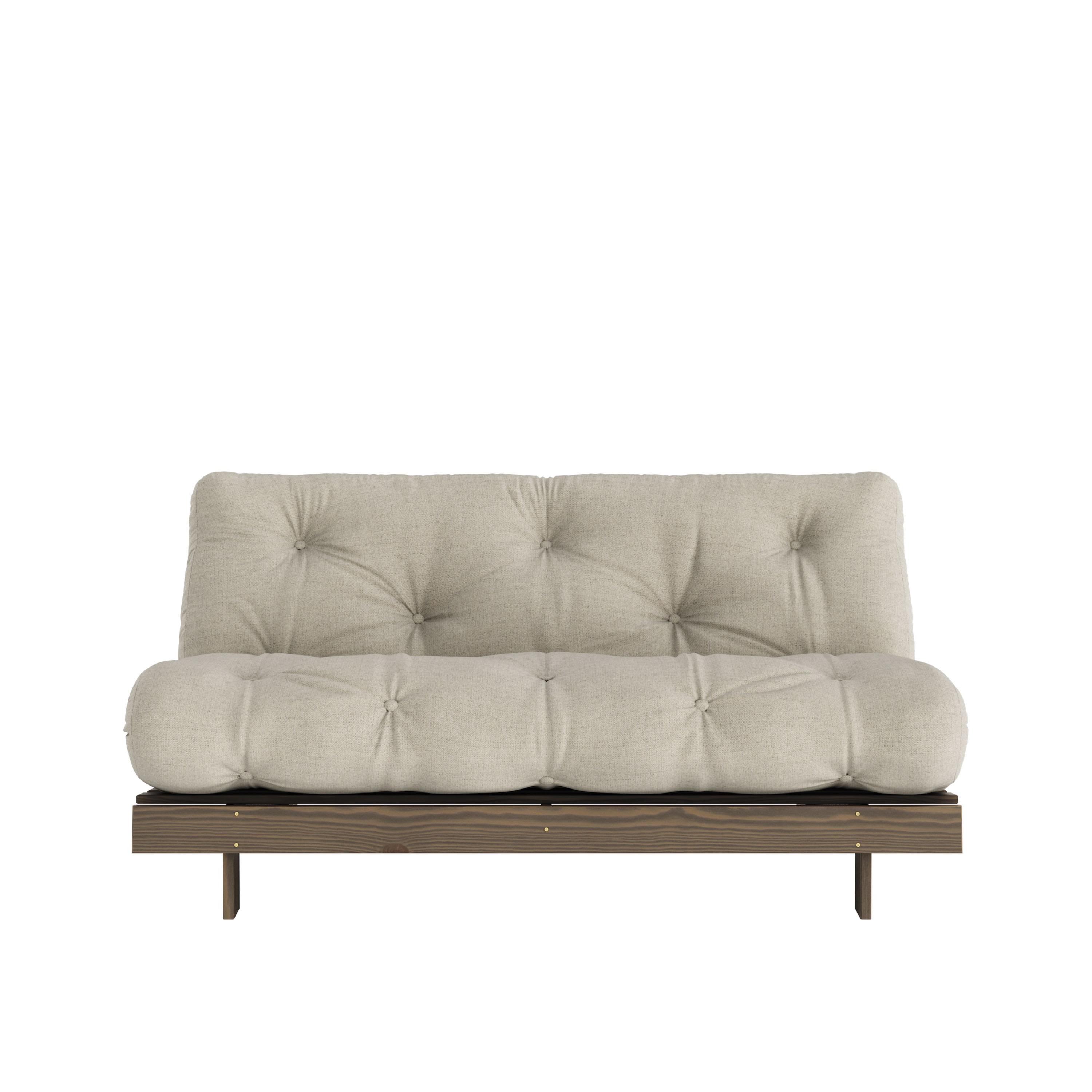 Karup Design Roots Vuodesohva Ruskea/Linen 160cm