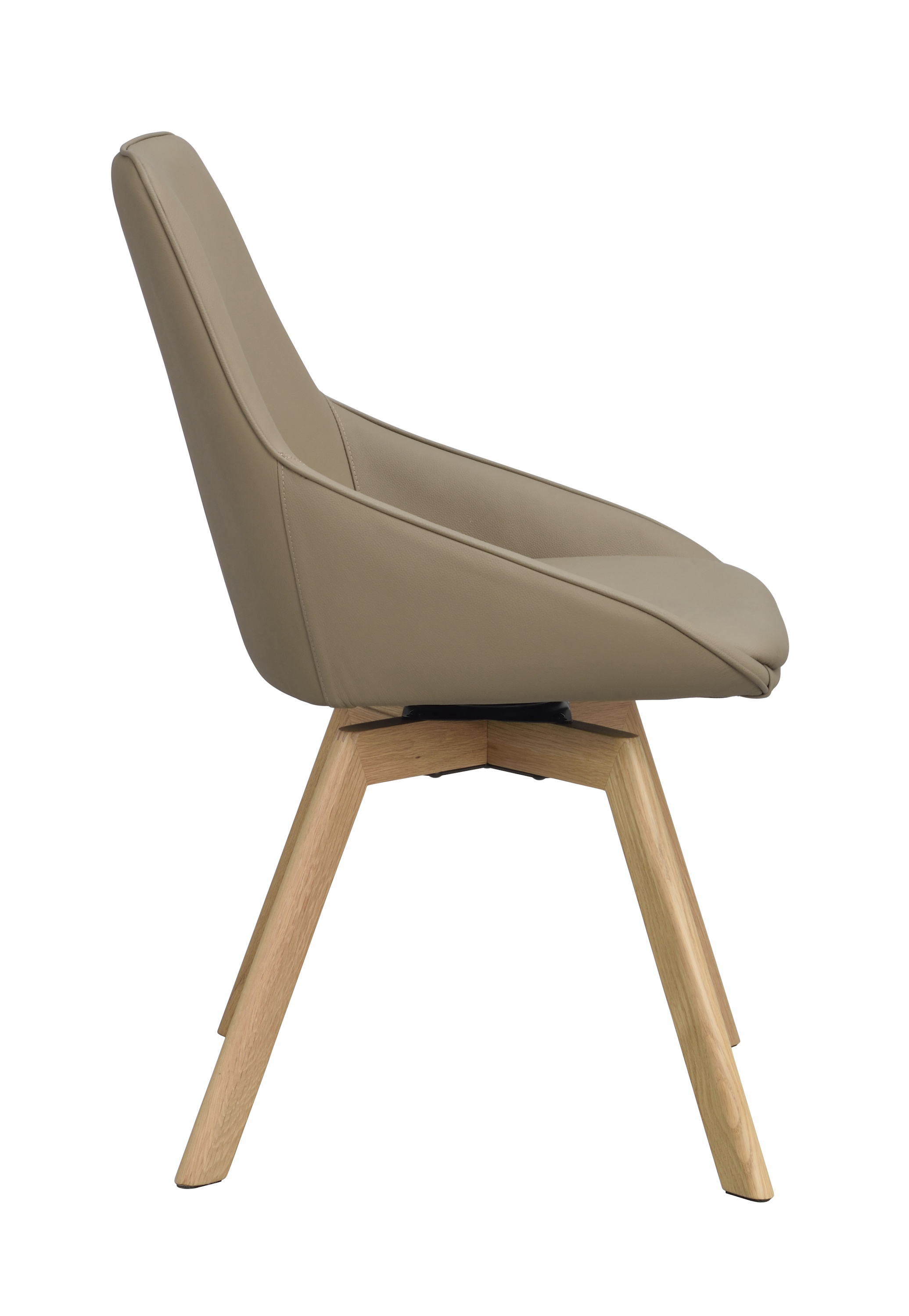 Rowico Home Alison Matstol Beige Läder/Ek