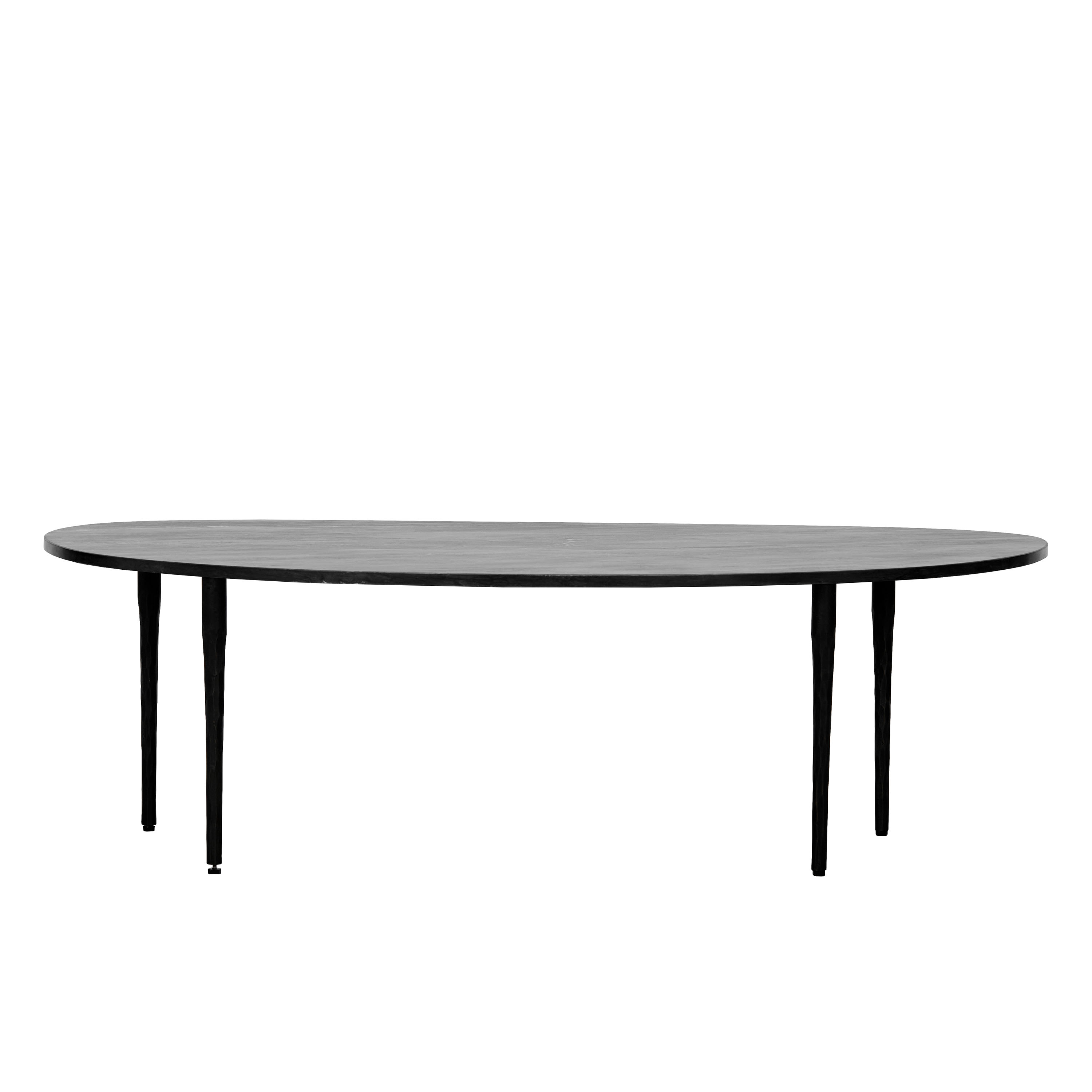 Eda Sofabord Svart Marmor 130x40