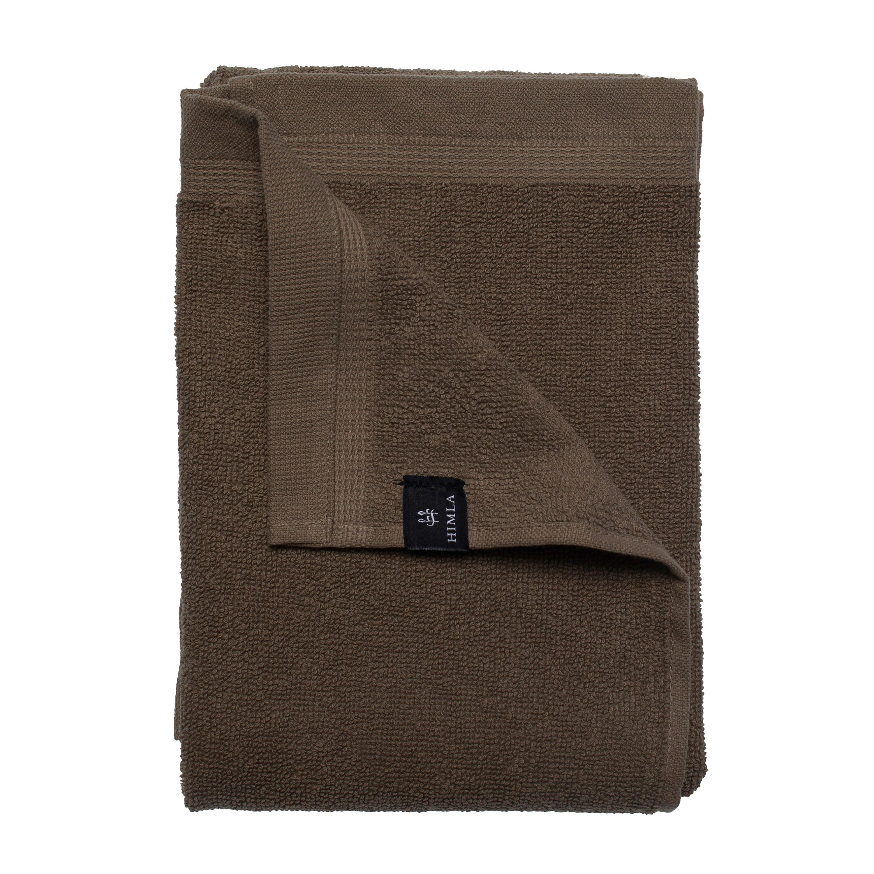 Himla Lina Handduk Chocolate 100x150