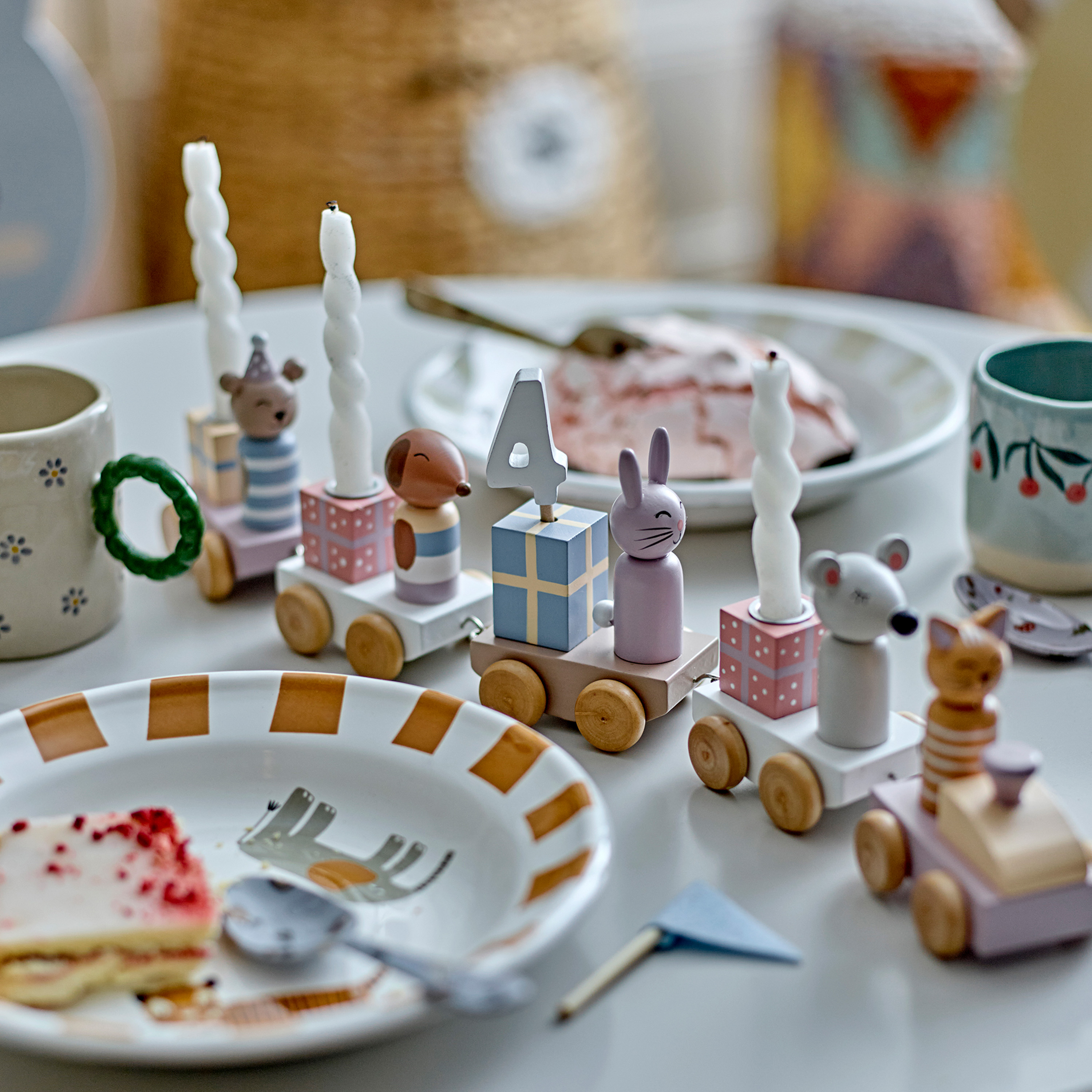 Bloomingville Junaid Birthday Dekoration Rose