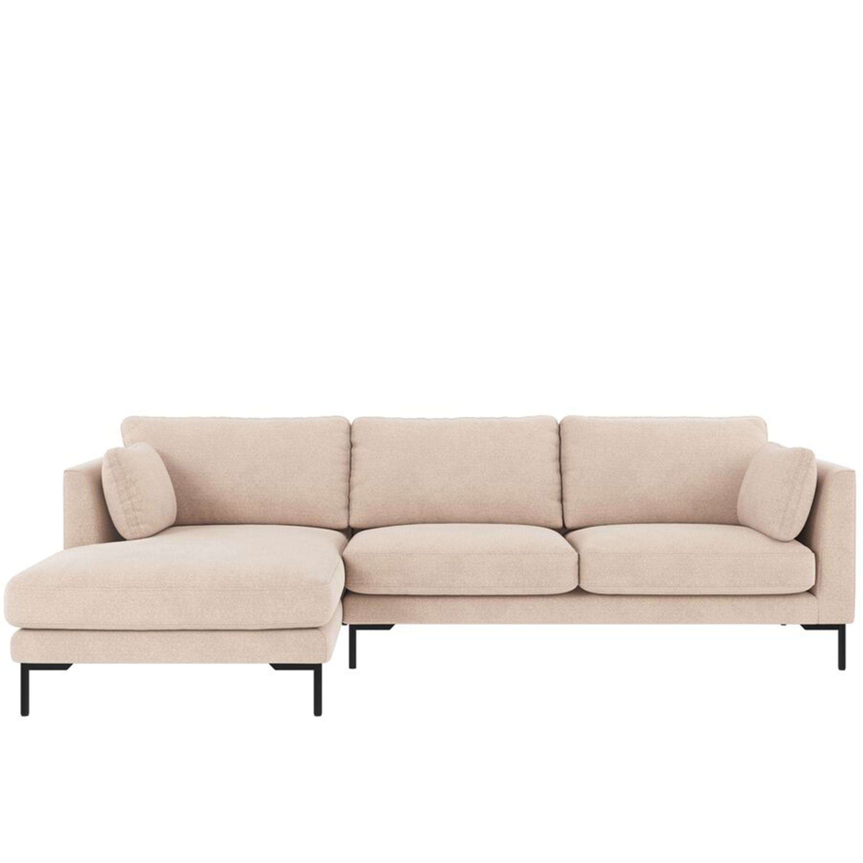 Corwin 3,5-sits Soffa Schäslong Vänster Beige