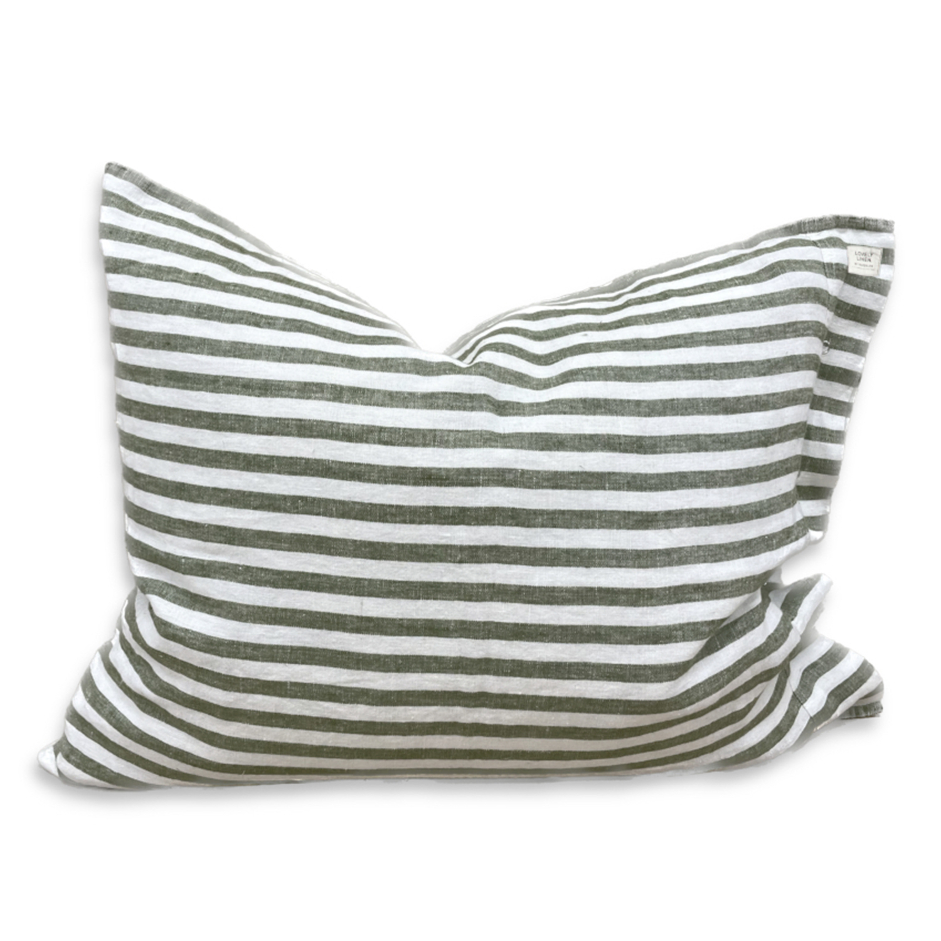 Misty Örngott Linne Edge Jeep Green 50x60