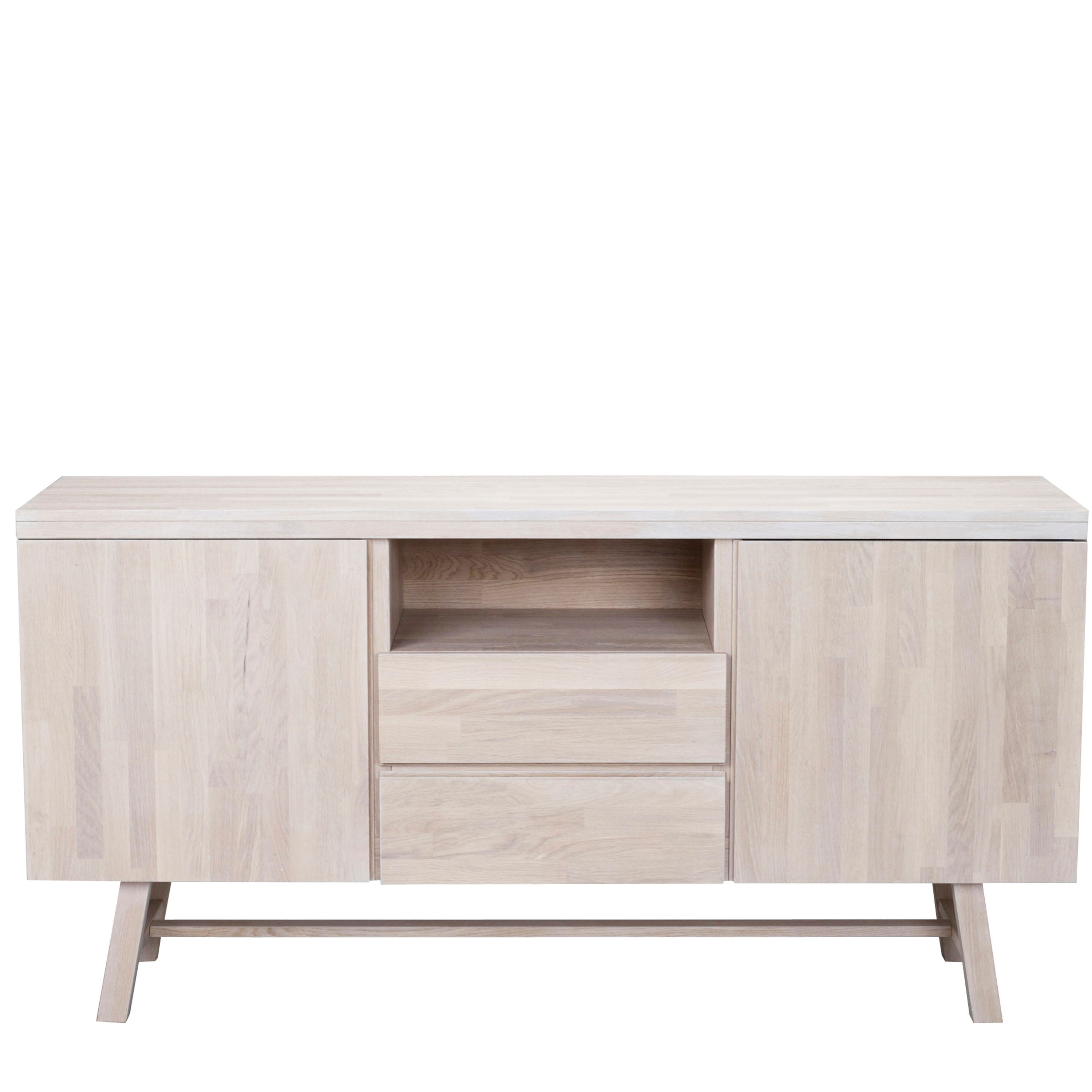 Brooklyn Sideboard Vitpigmenterad Ek