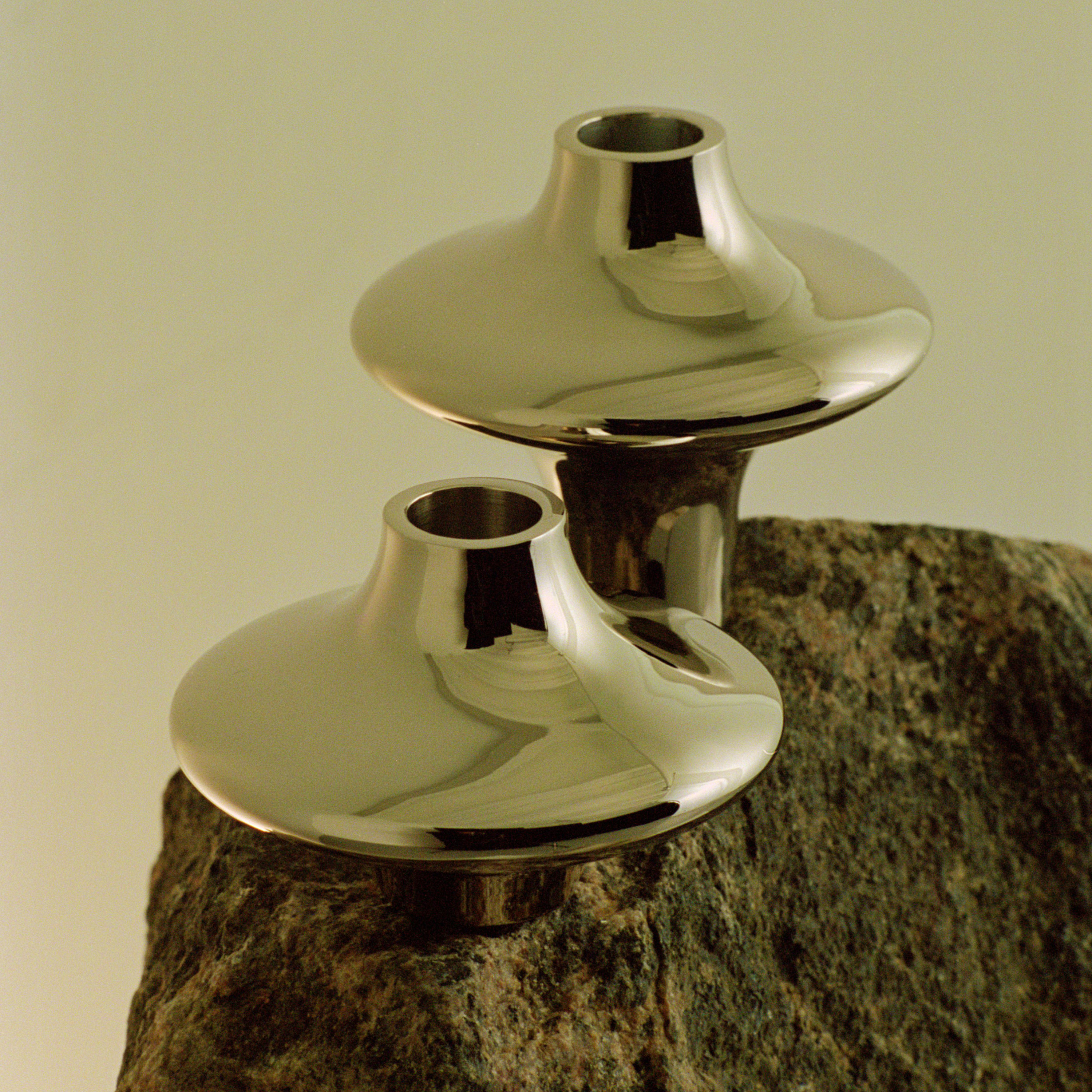 Hein Studio Doublet Ljusstake Brass Small