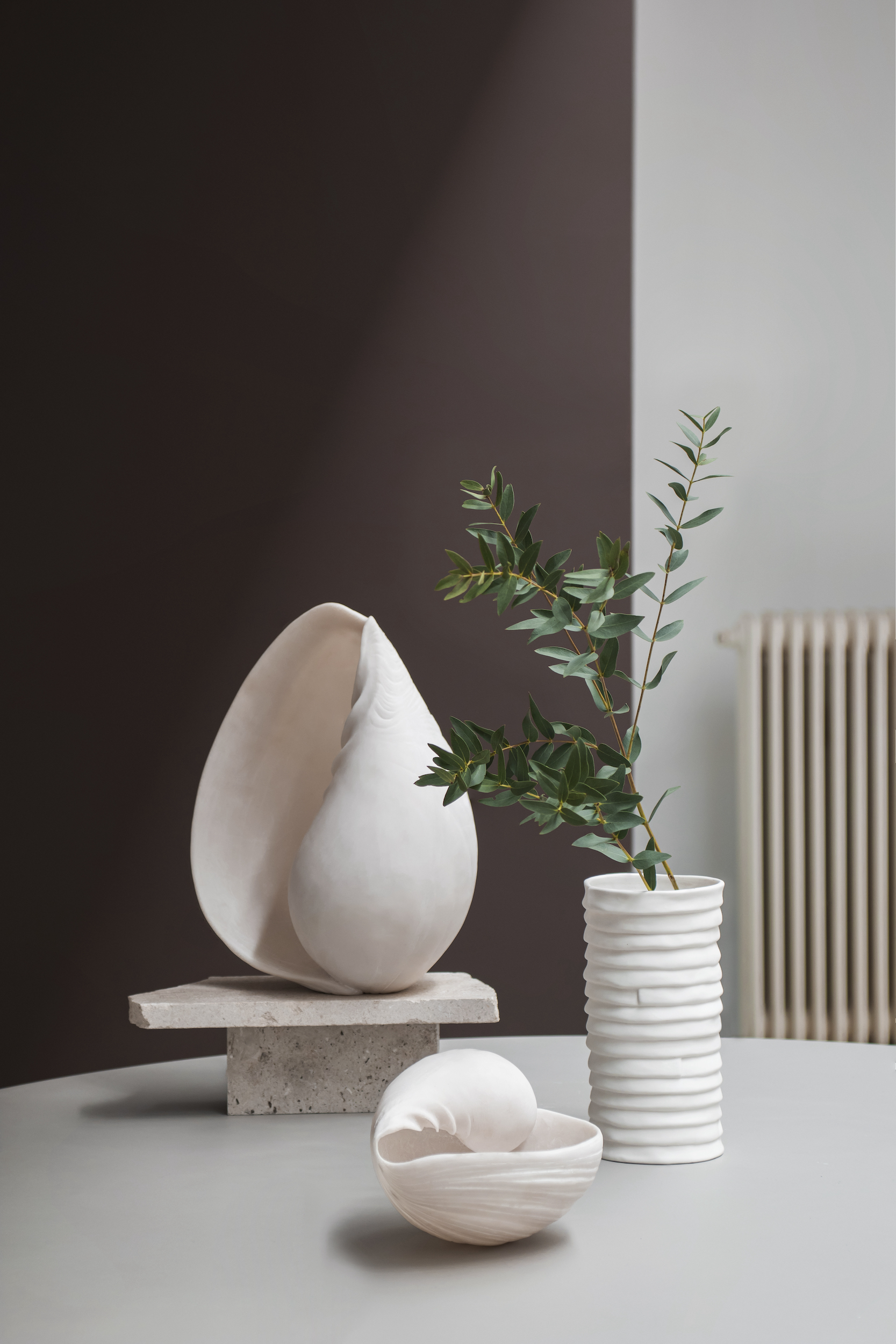 Mette Ditmer Conch Shell Dekoration Off-White Large