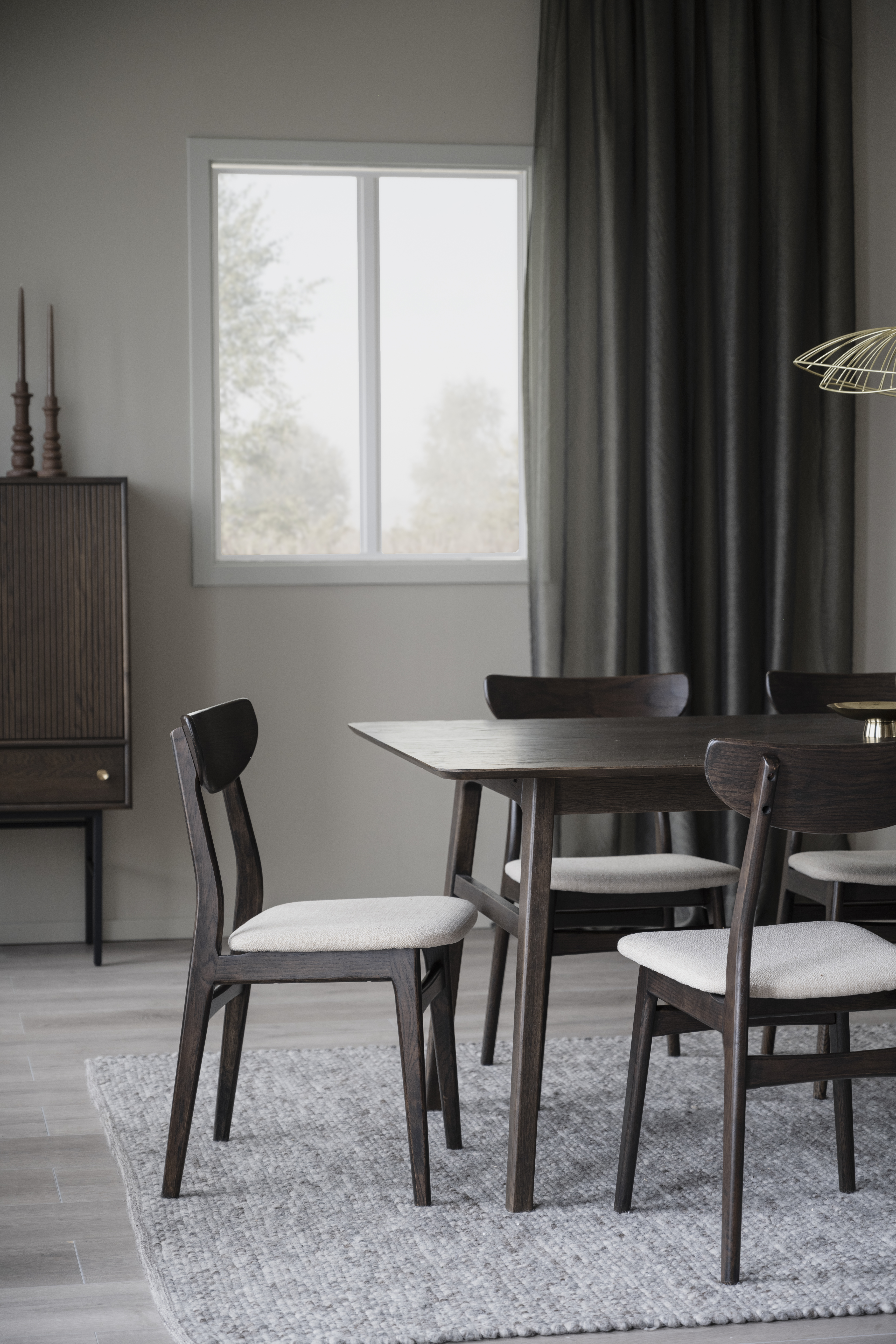 Rowico Home Nagano Matstol Brun/Beige