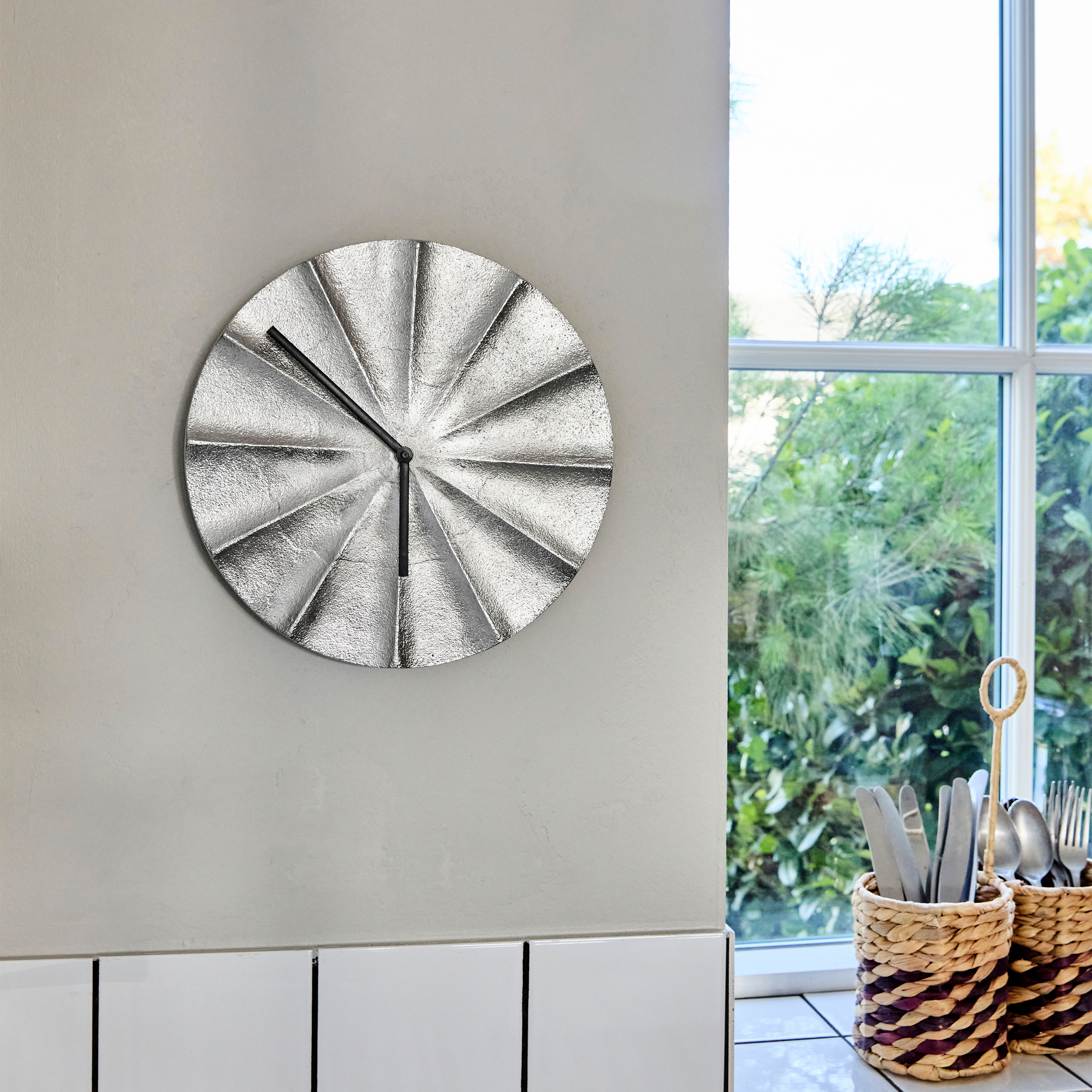 House Doctor Show Klokke Silver