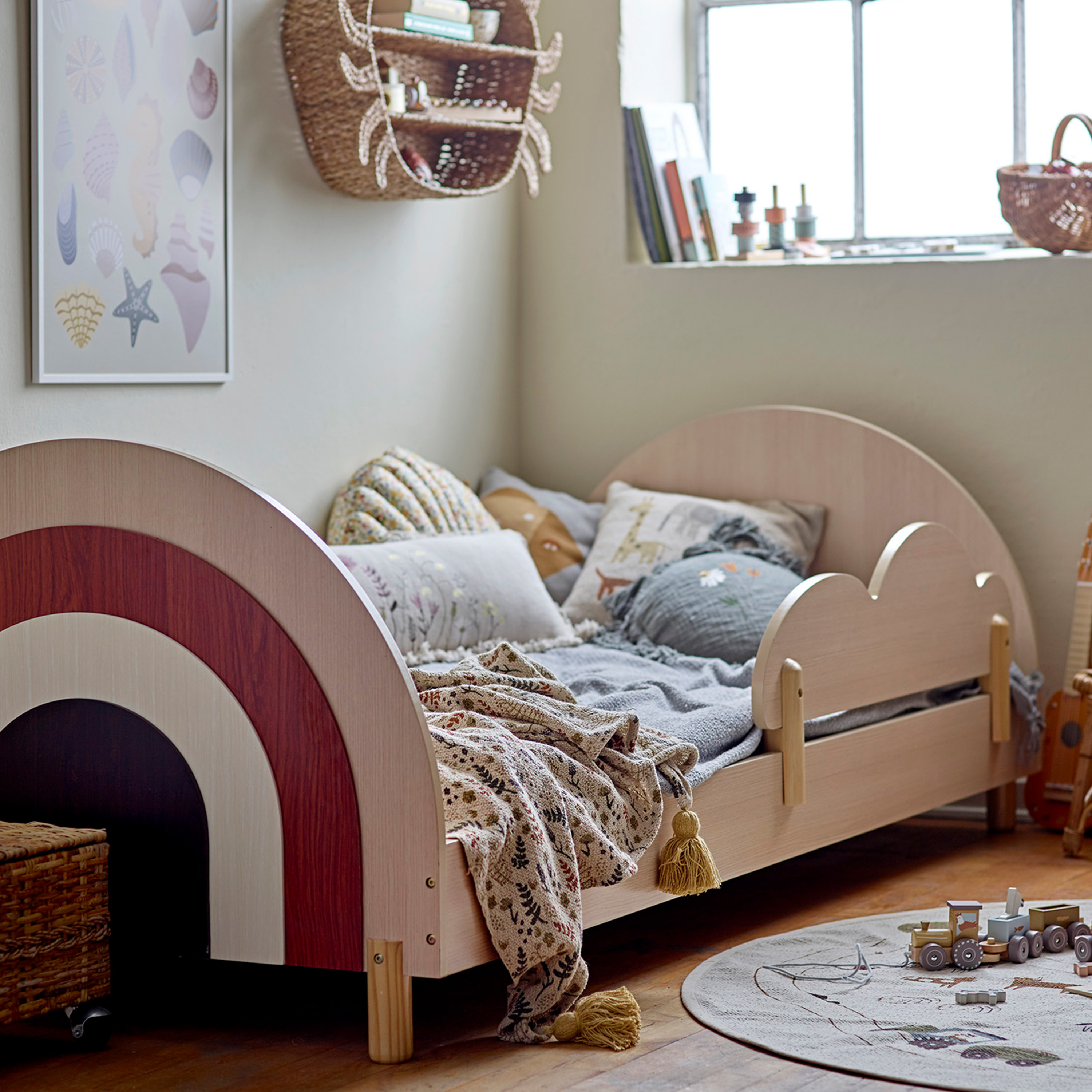 Bloomingville Charli Junior Bed Multi 204x94cm