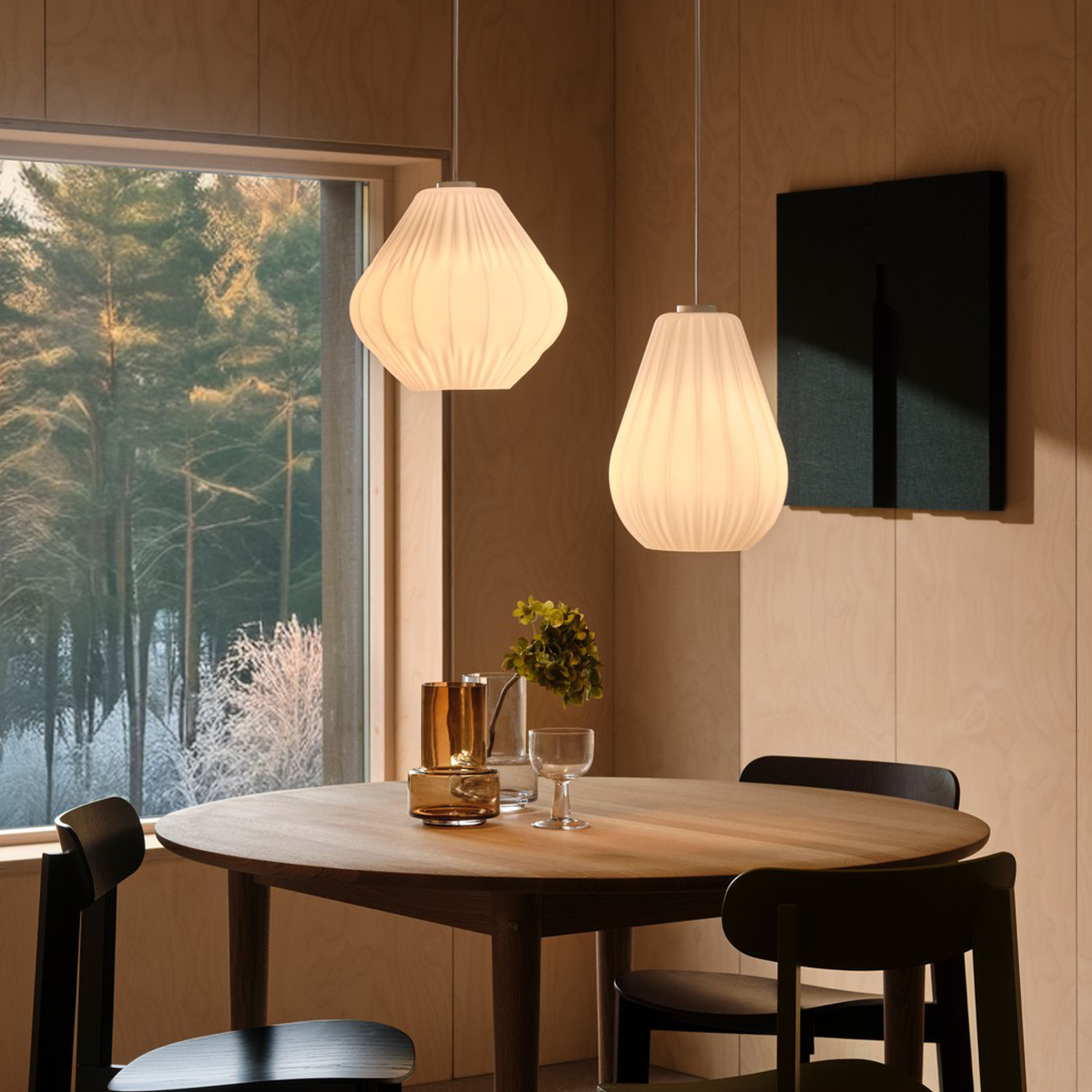 Nordlux Maluca Taklampe Opal Hvit Ø29