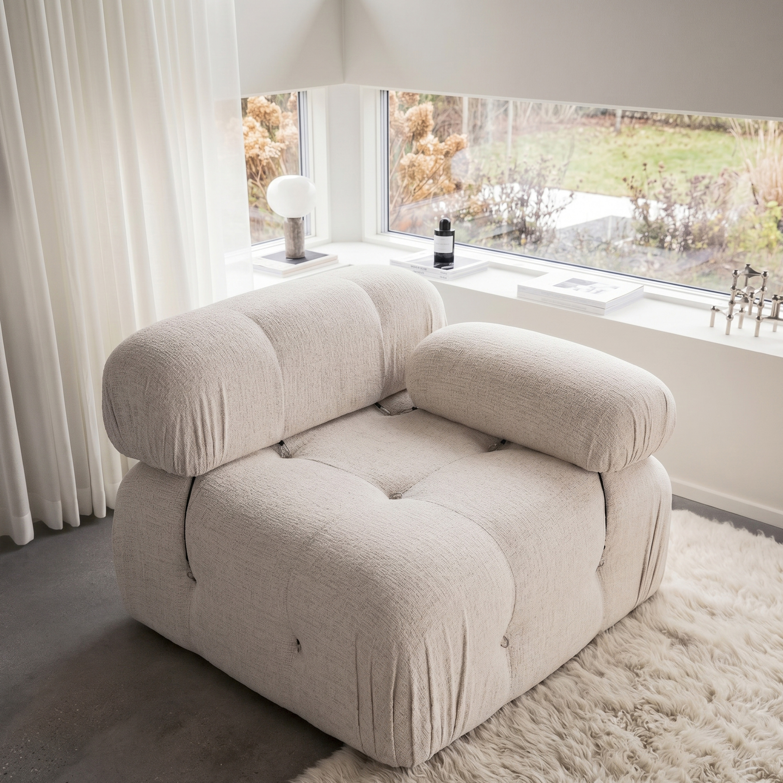 Sleepo Collection Blanca Högermodul Cream