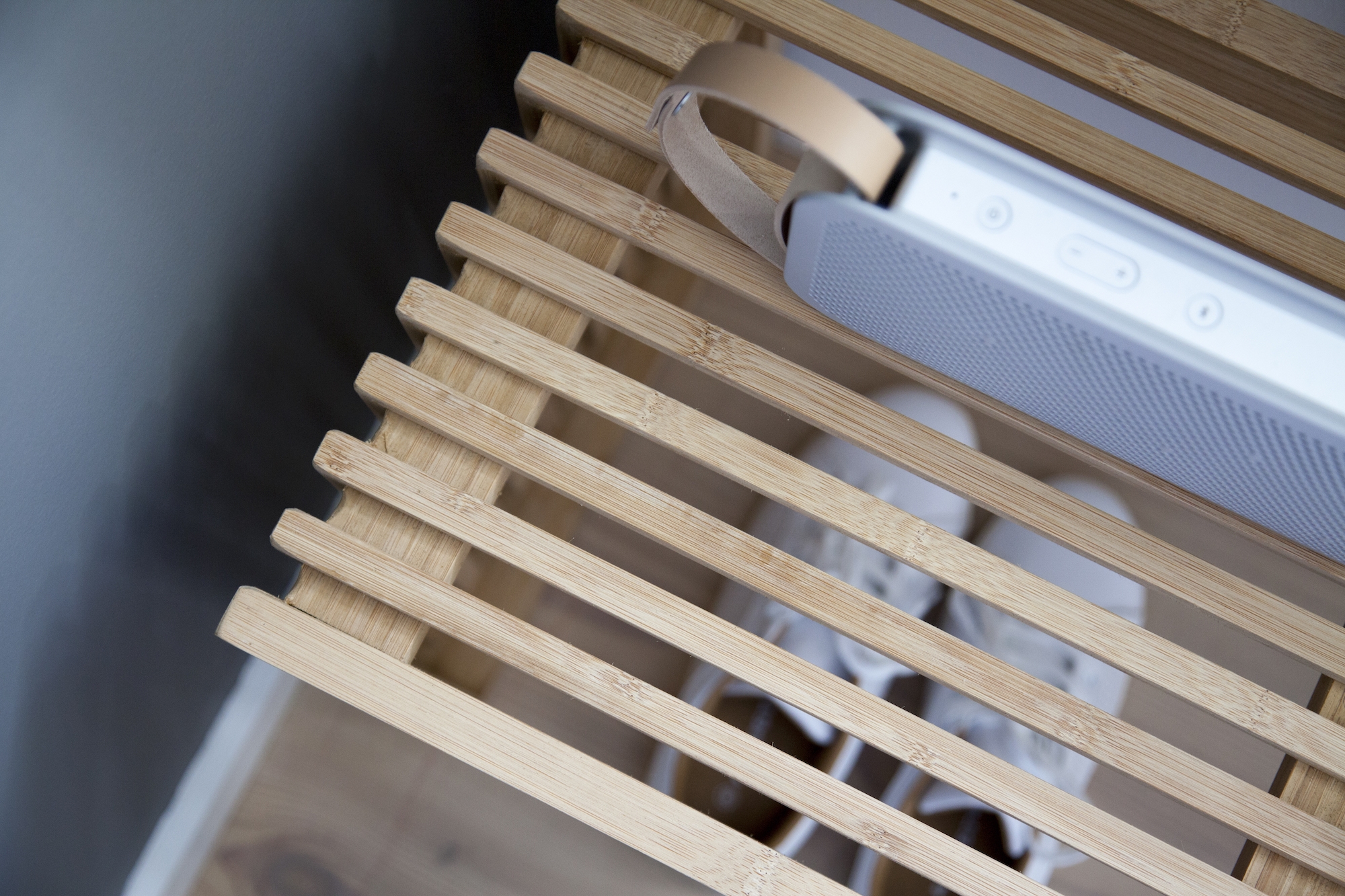 Cinas Rib Bänk Bambu 104cm