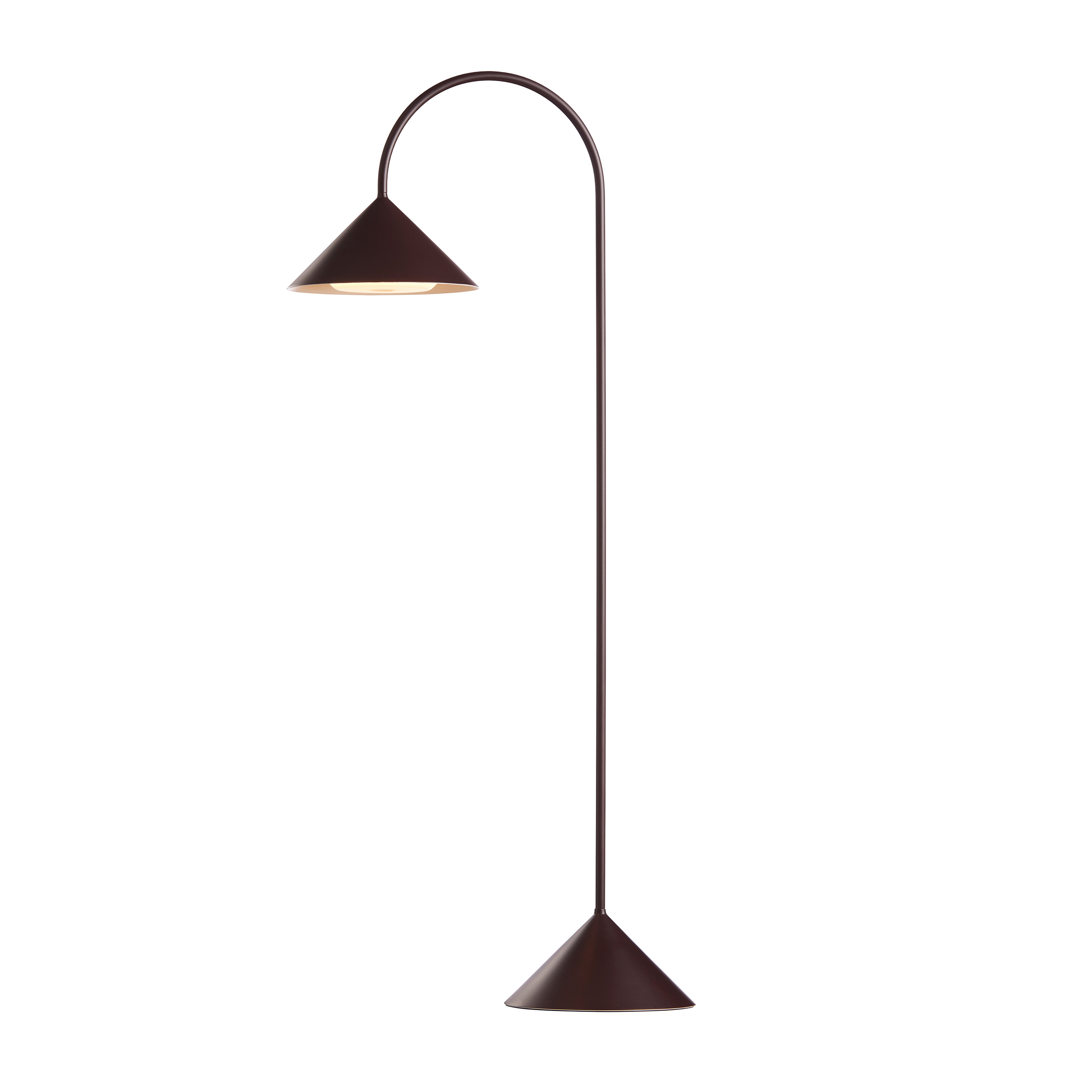 Frandsen - Grasp Tragbare Tischlampe Matt Beetroot 72cm - Gold - Tragbare lampen