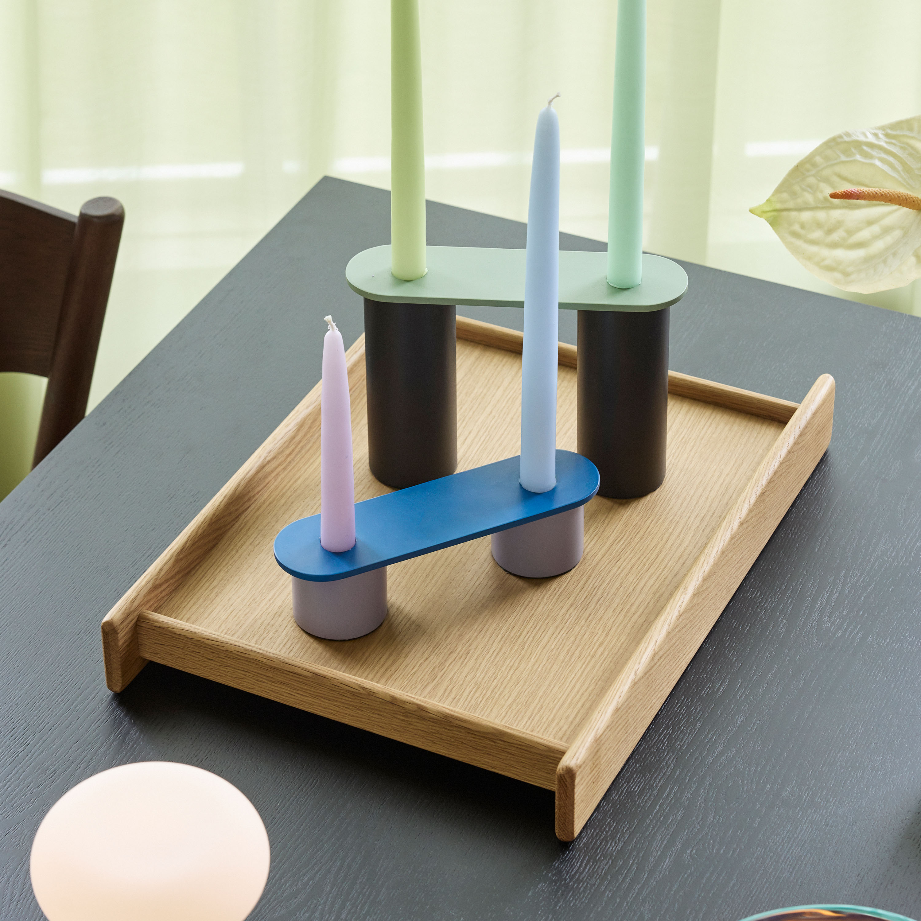 Hübsch Less Tablett Natural