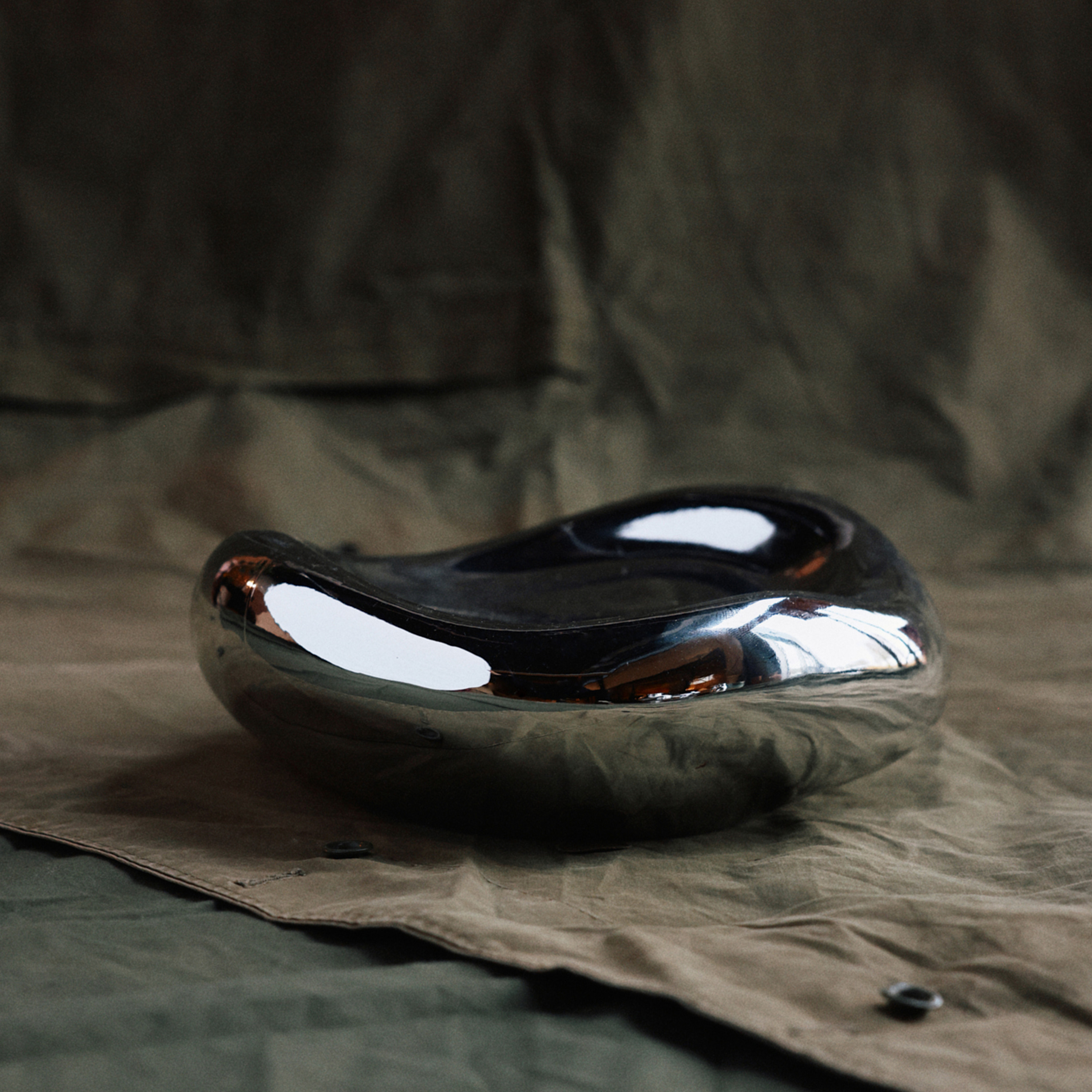 HKliving Gleam Skål Chrome 27cm