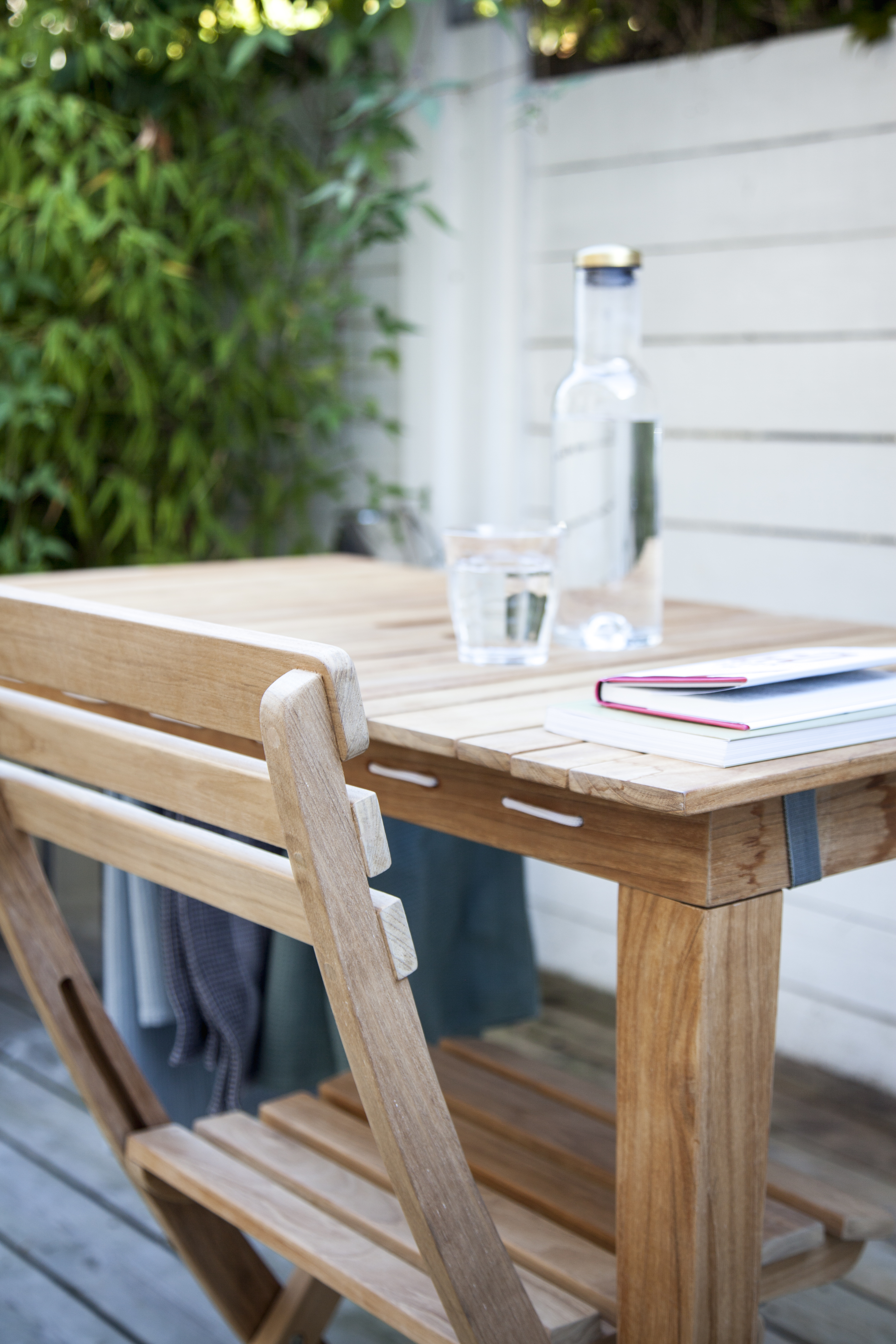 Cinas Clarish sammenleggbar stol teak