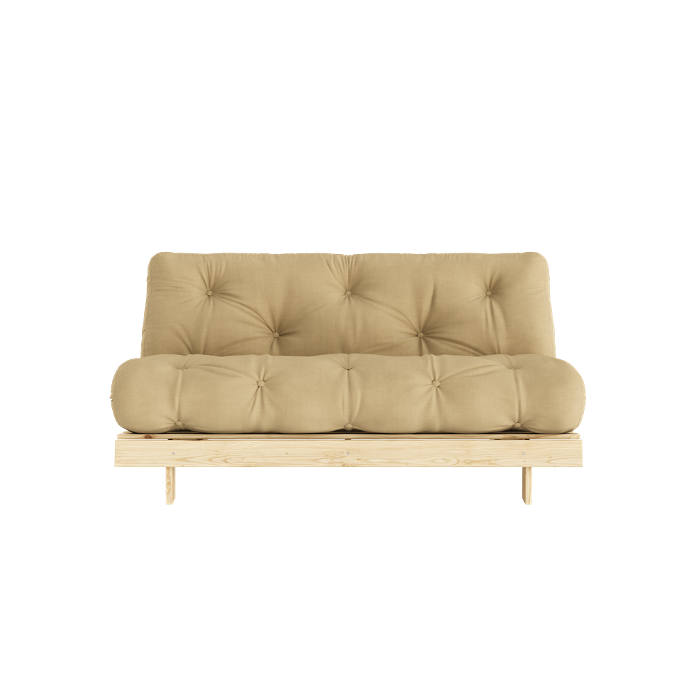 Karup Design Roots Schlafsofa Natur/Weizenbeige 160cm