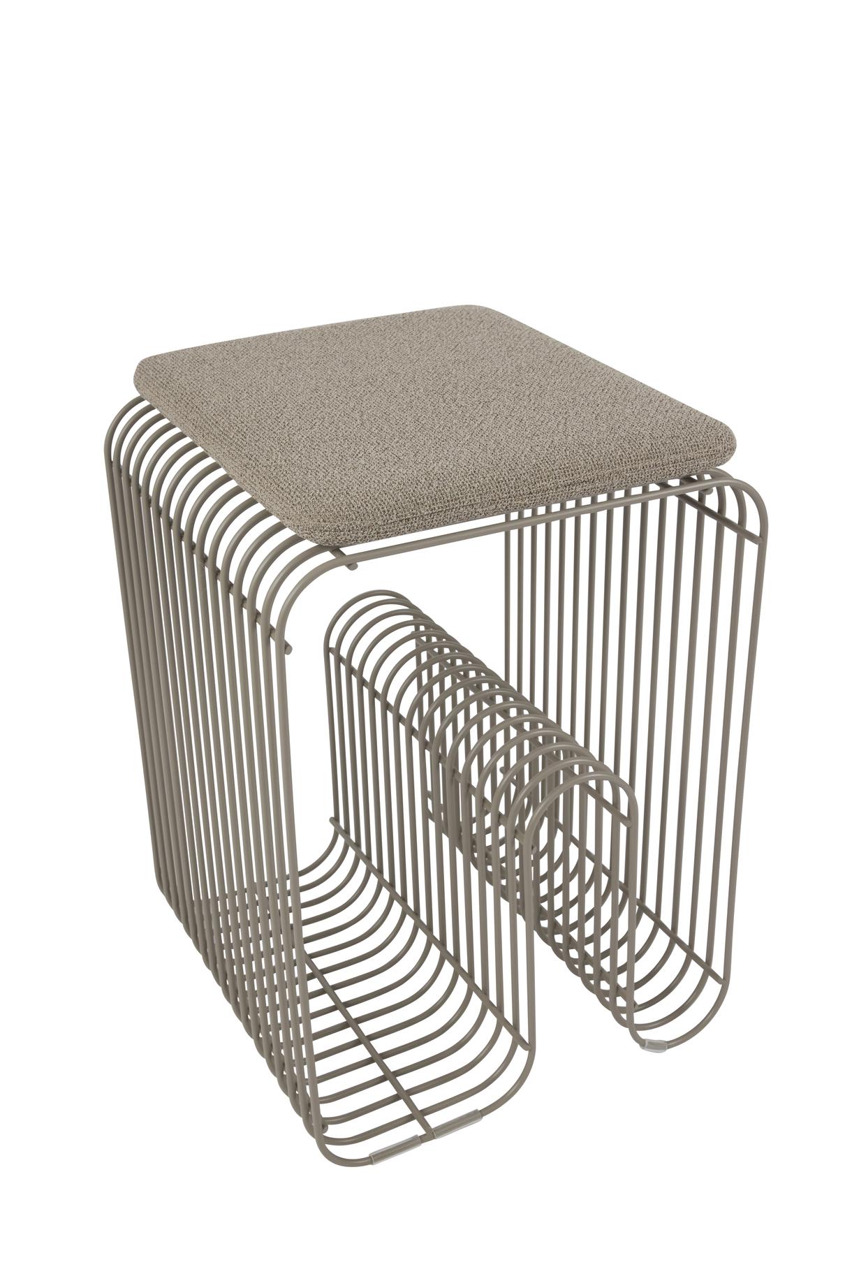 AYTM Curva Istuintyyny Taupe Bouclé 33x27