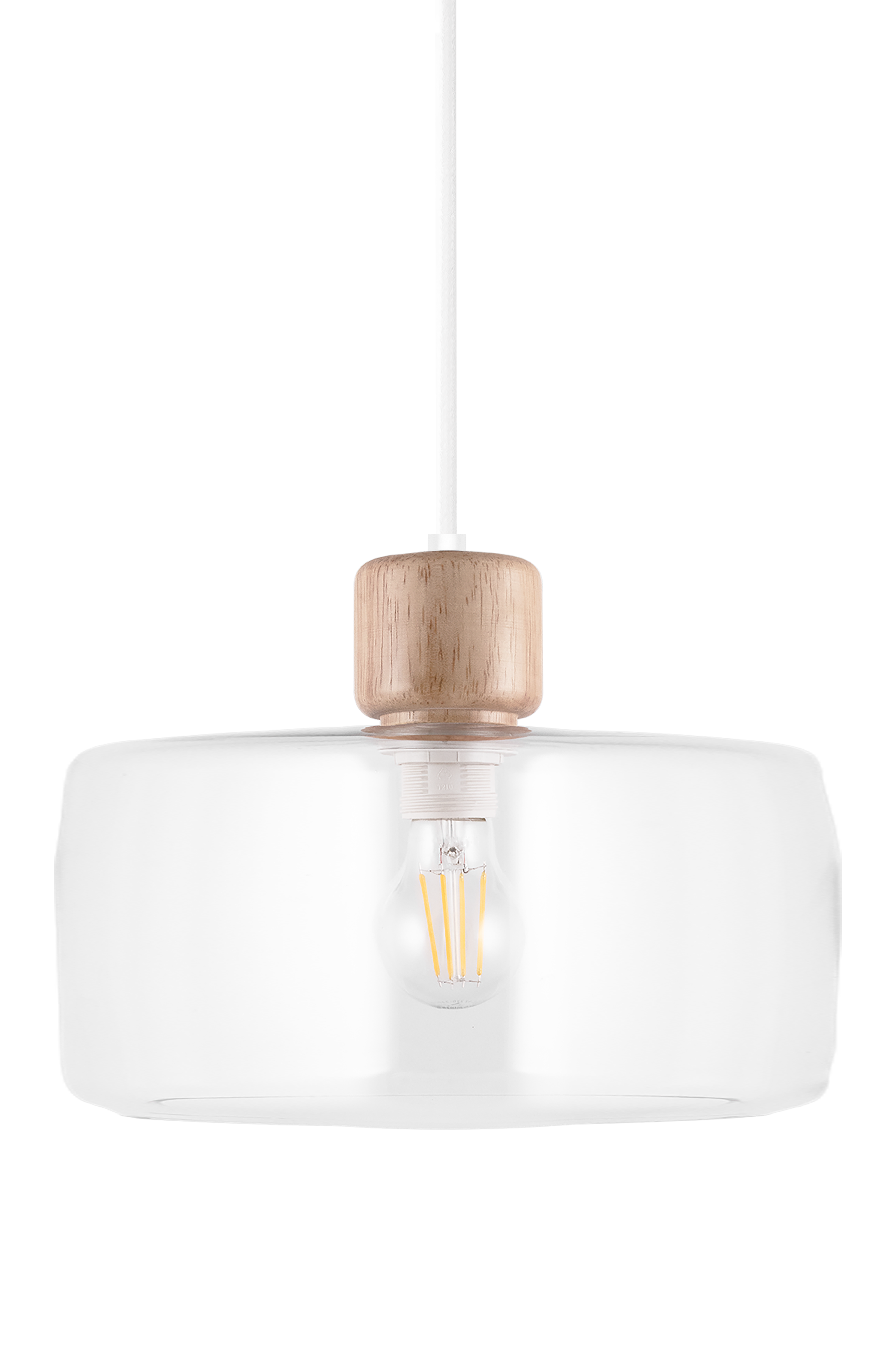 Globen Lighting - DOT Deckenlampe Klar/Natur 30 - Beige - Deckenleuchten