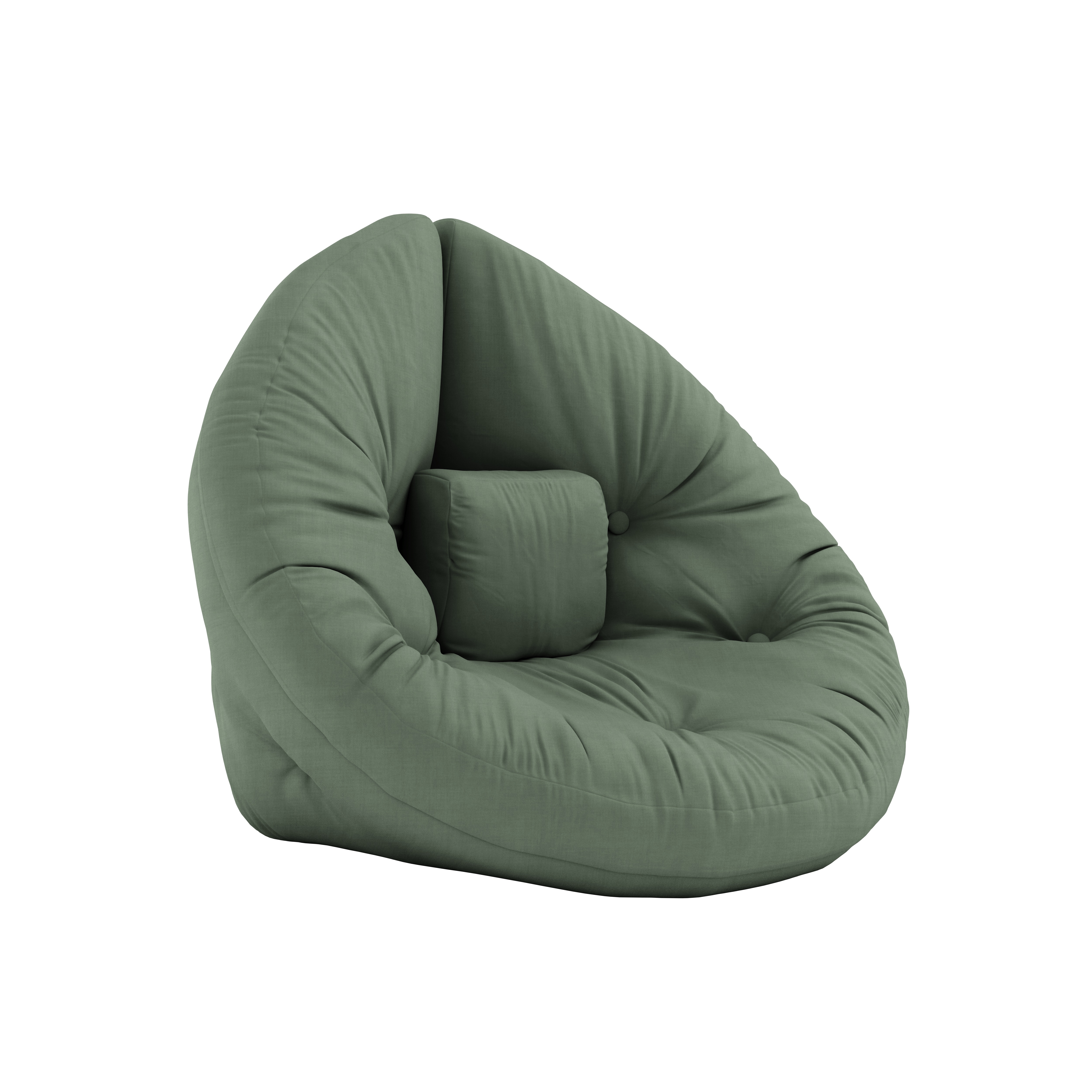 Mini Nido Loungepuff Olive Green