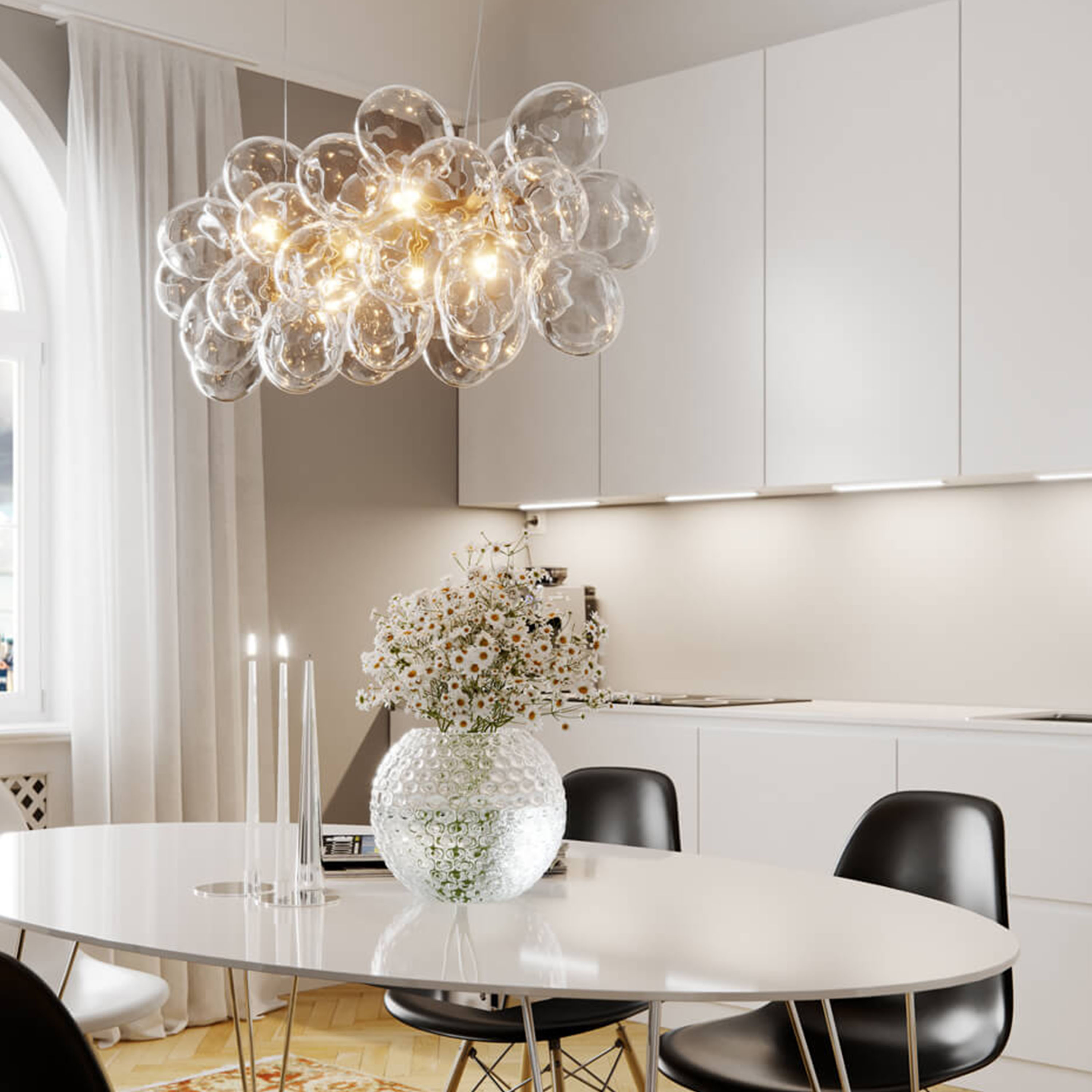 By Rydéns Gross Bar Taklampa Mässing/Klar