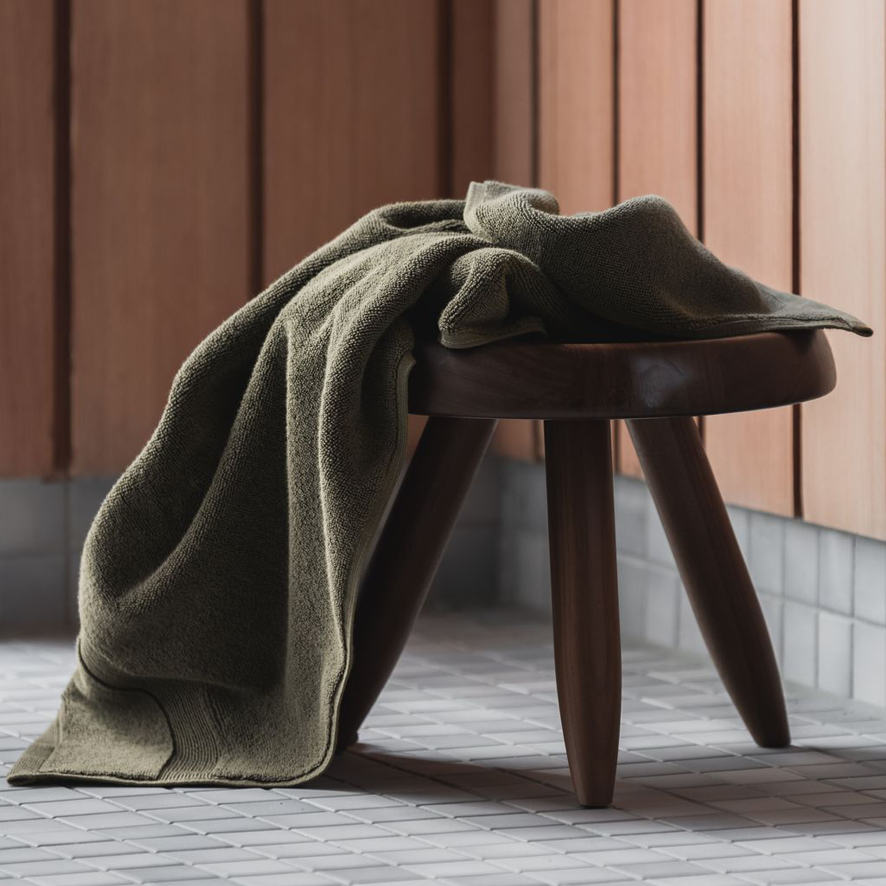 Høie Spa Handduk Olivgrön 100x150