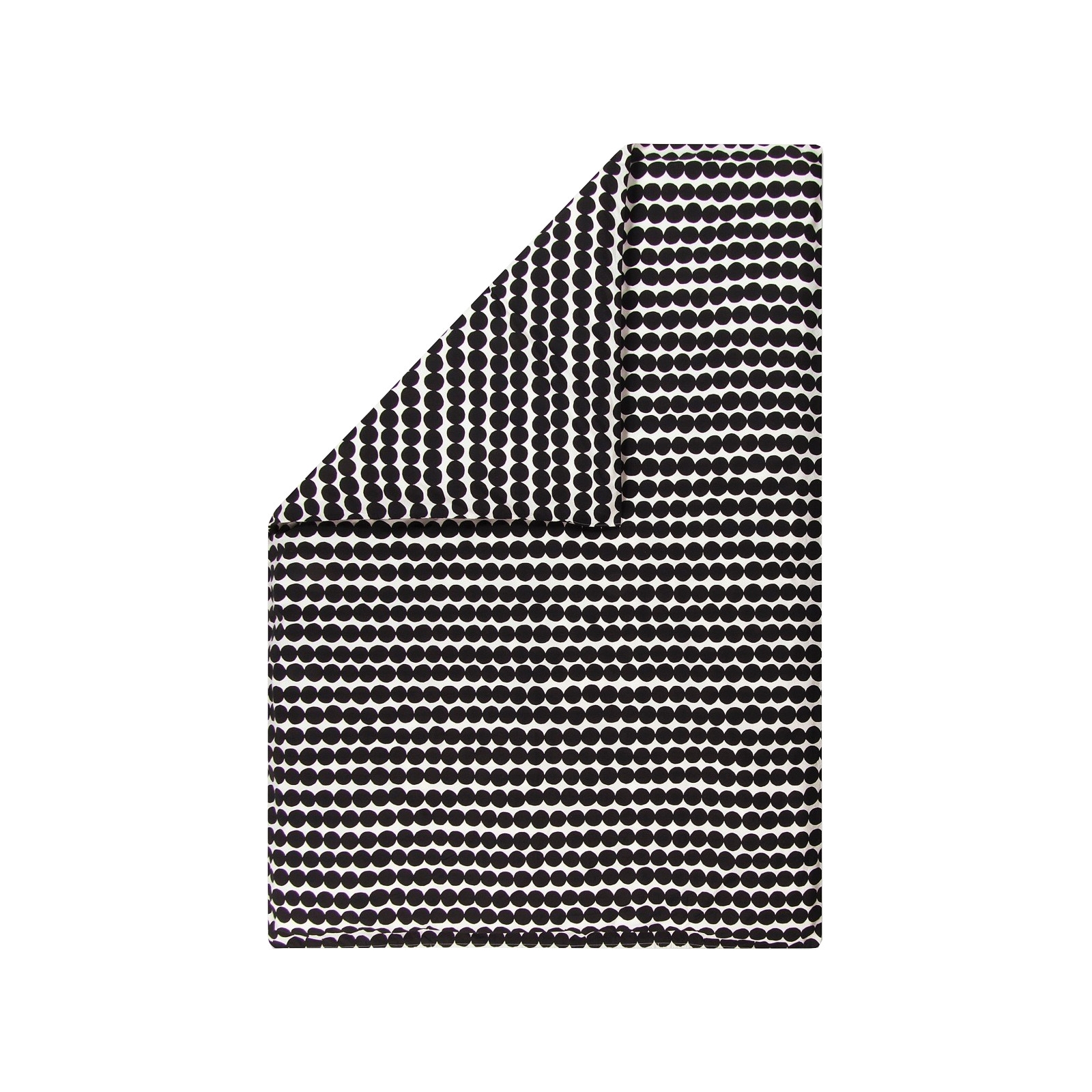 Marimekko - Räsymatto Påslakan Svart/Vit Dubbel