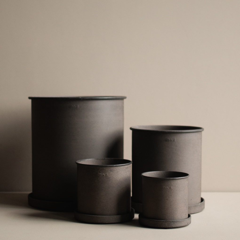 DBKD Plant Kruka Brown Small 2-pack