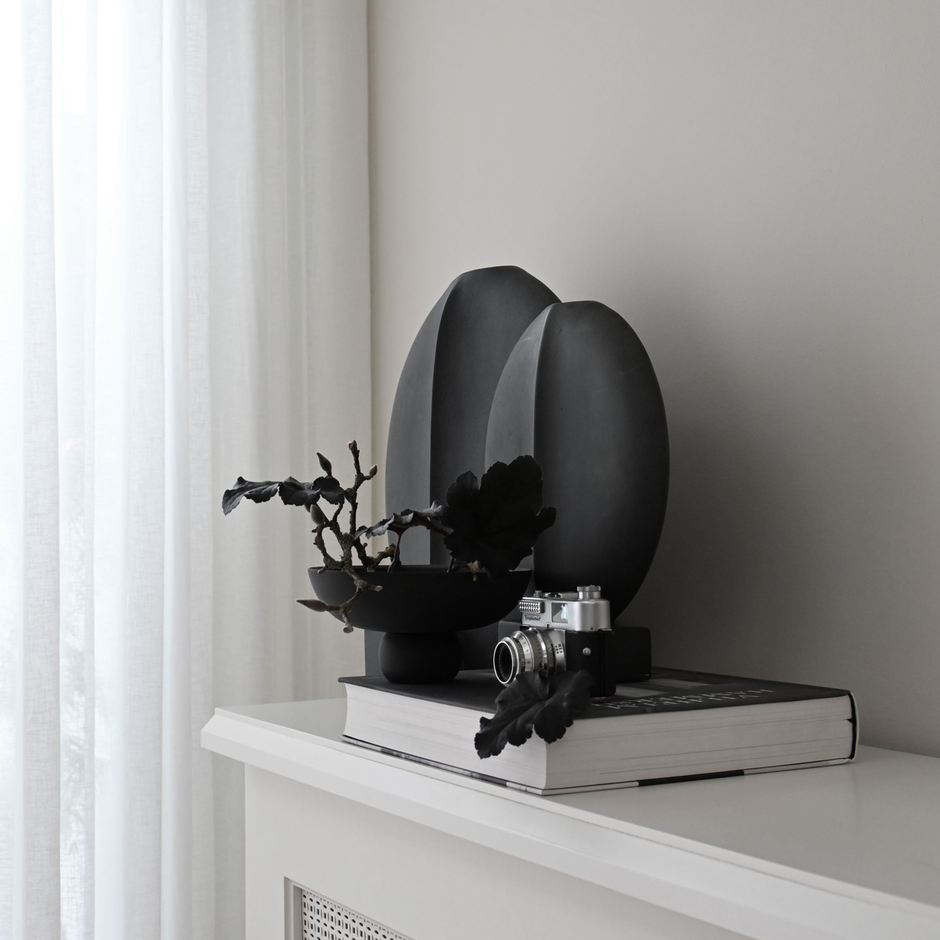 101 Copenhagen Guggenheim Vase Svart Mini